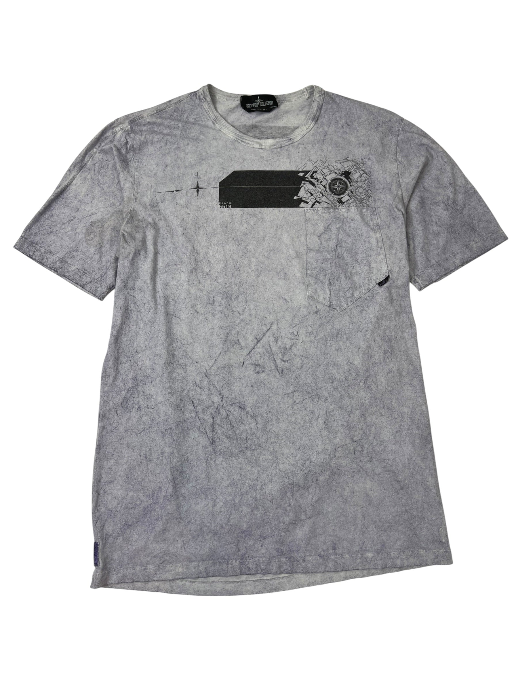 Stone Island Shadow Project Pocket T-Shirt Grey