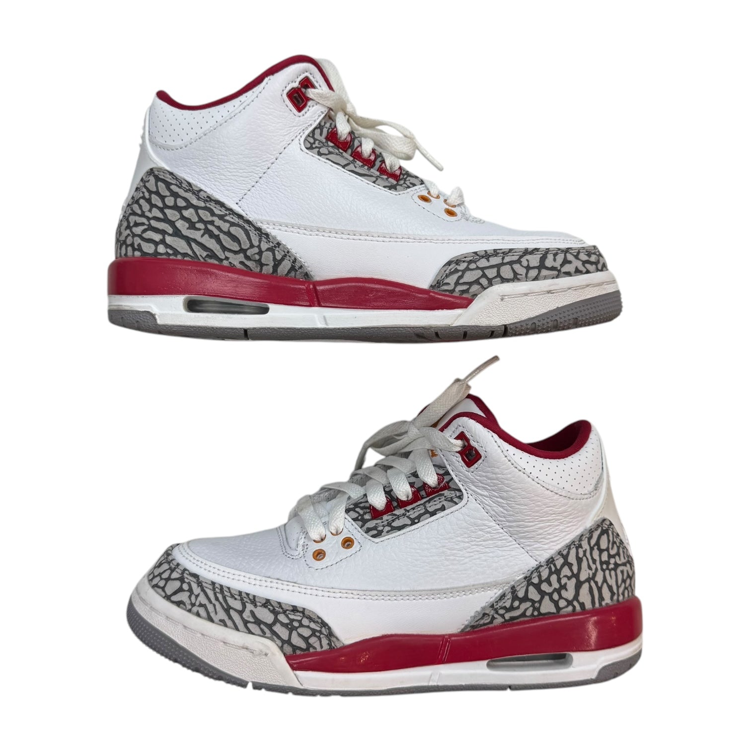 Jordan 3 Retro Cardinal (GS) (Used)