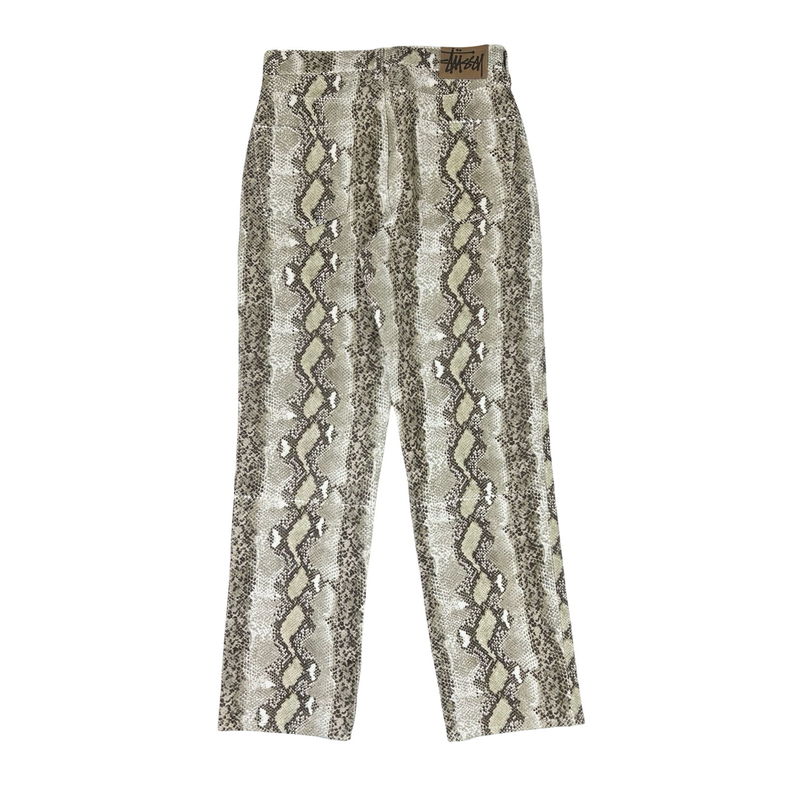 Stussy New Classic Jean Leather Snake Pants
