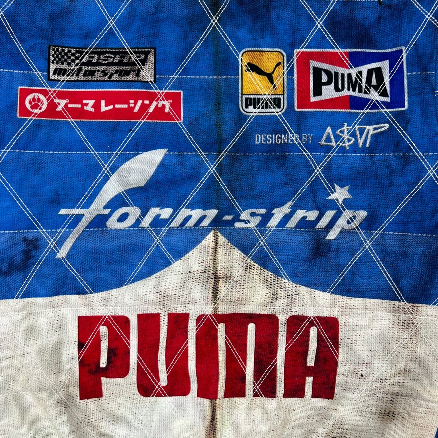 Puma x Asap Rocky Quilted Sweatshirt Clyde Royal