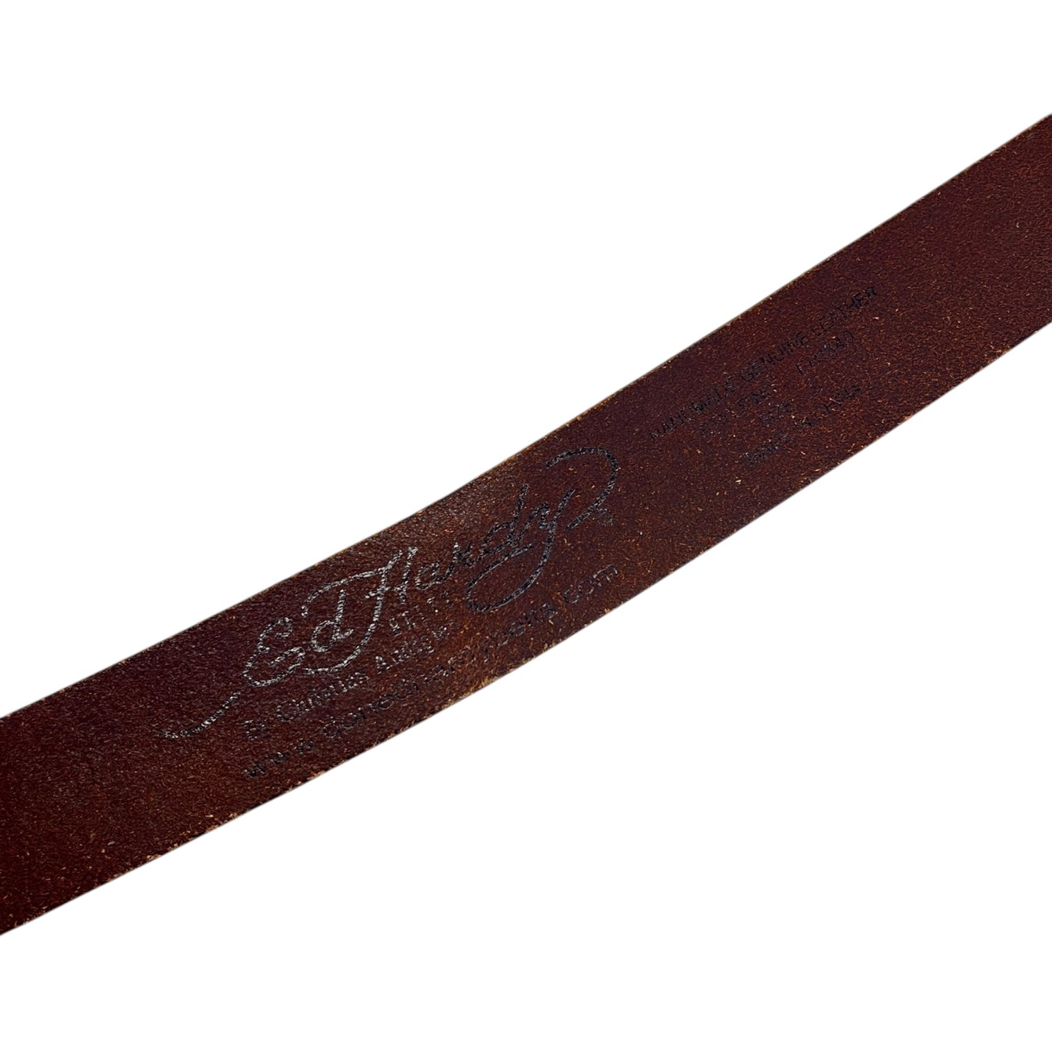 Vintage Y2K Ed Hardy Spellout/Skull Belt