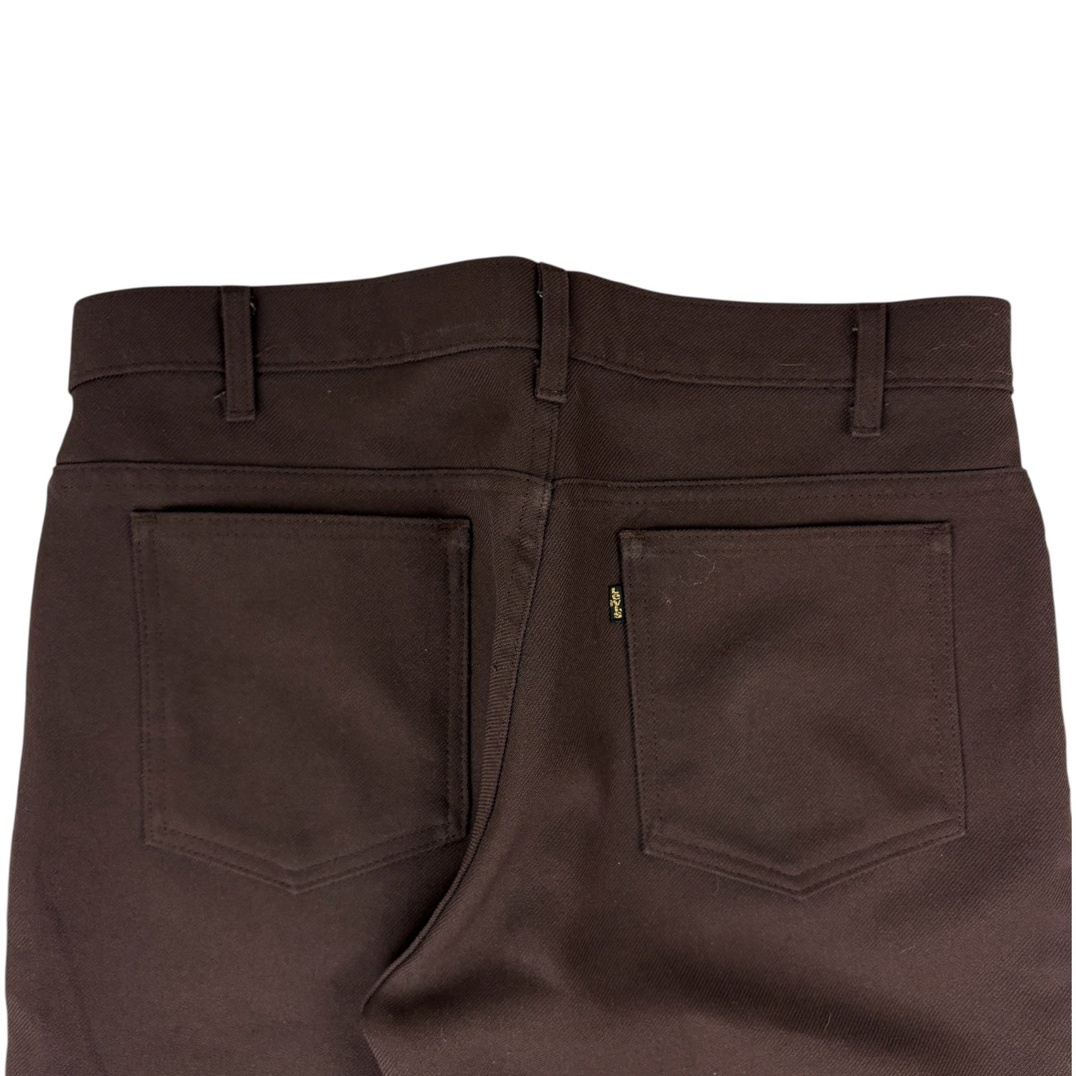 1970s Levi’s Sta-Press Pants Brown