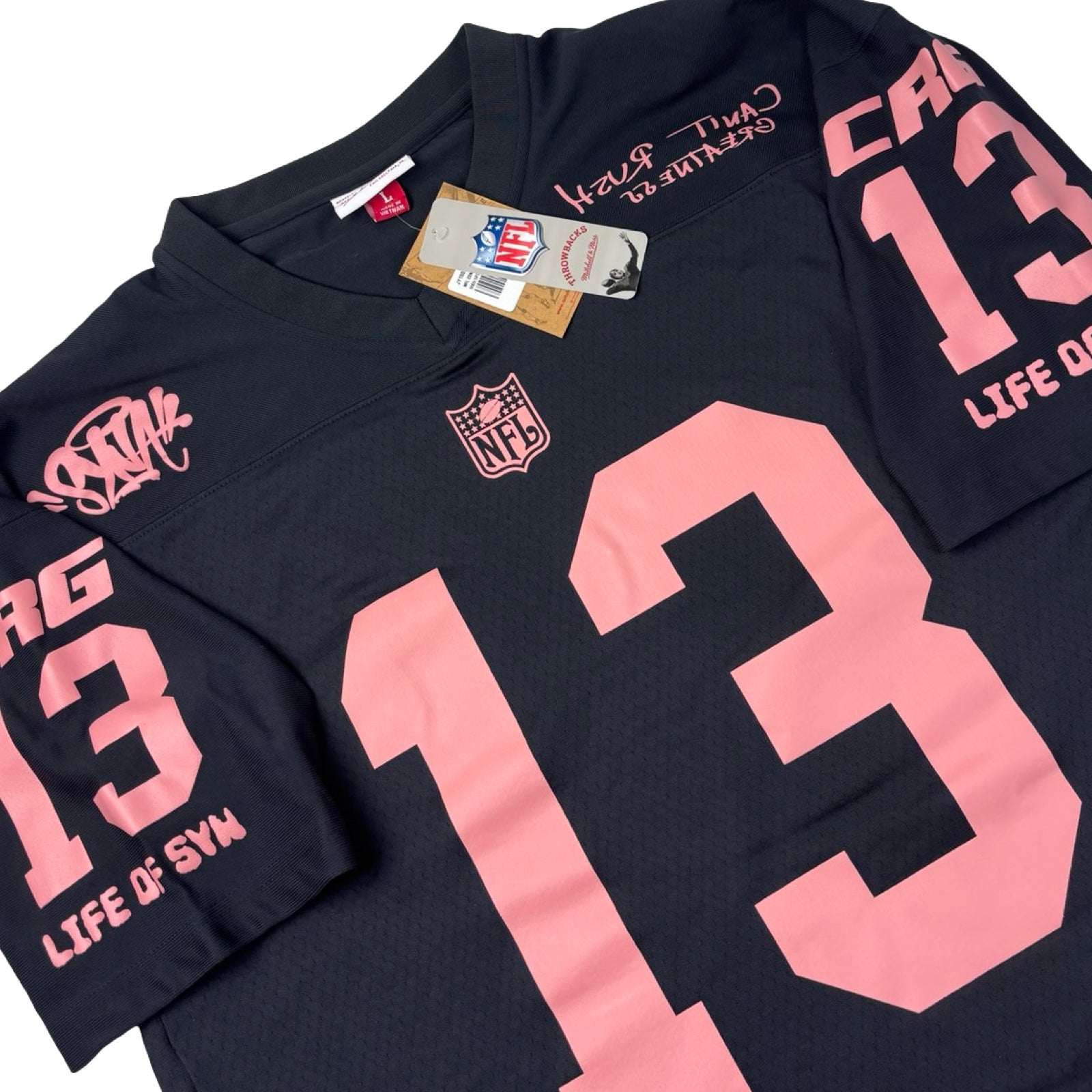 Syna World x NFL Mitchel & Ness CRG Jersey Rose Gold