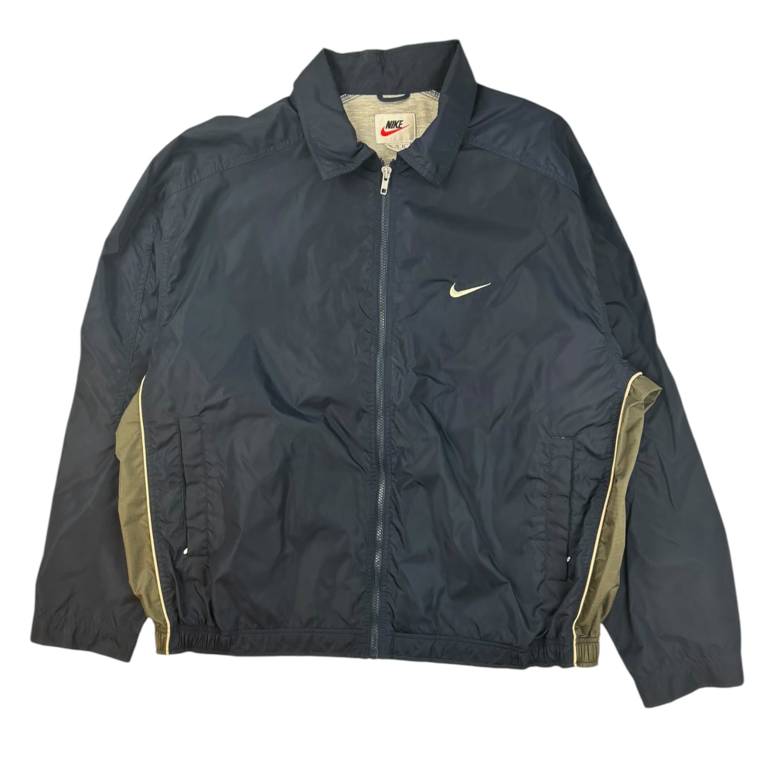 Vintage Nike Contrast Windbreaker Dark Grey/Navy