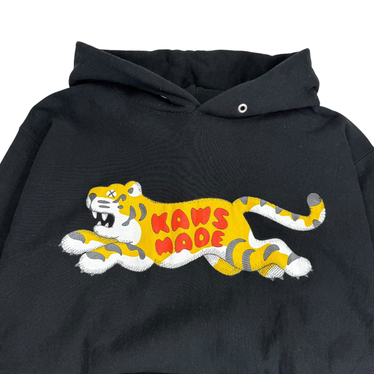 Human Made x Kaws Tiger Hoodie #2 Black