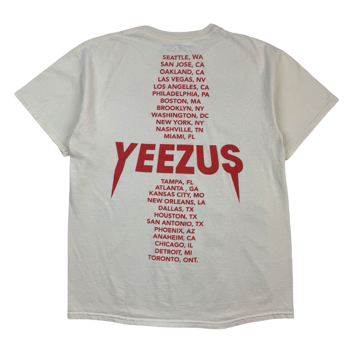 Kanye West Yeezus Tour Red Ski Mask T-Shirt