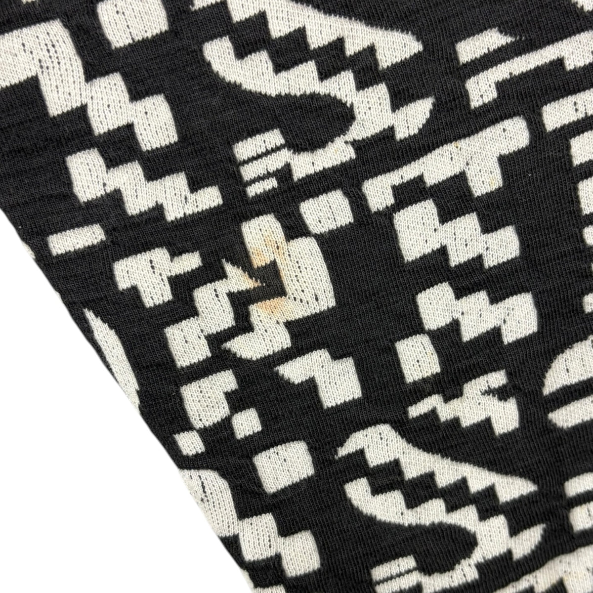 Missoni Logo Knit Polo Black/White
