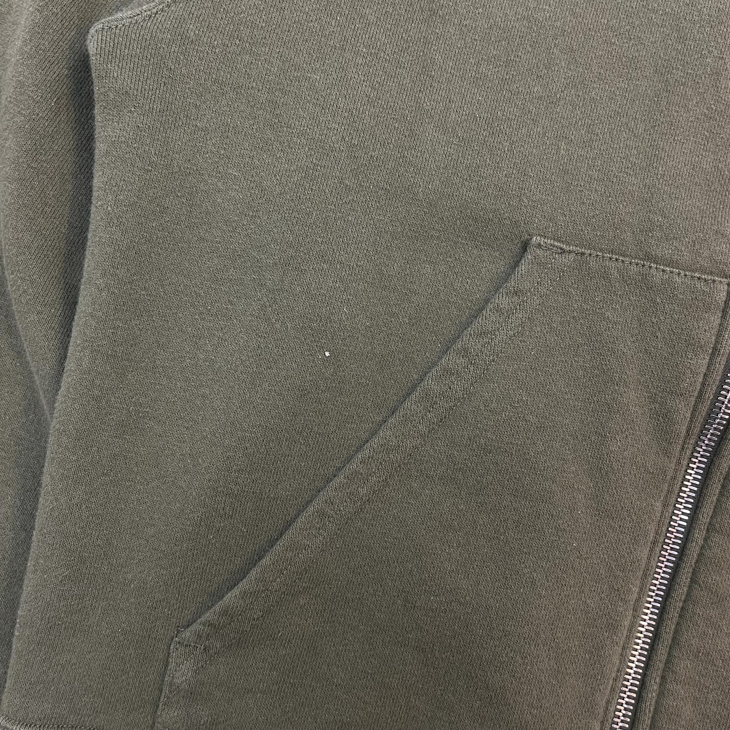 Bape Cotton Fleece Bomber Olive Green