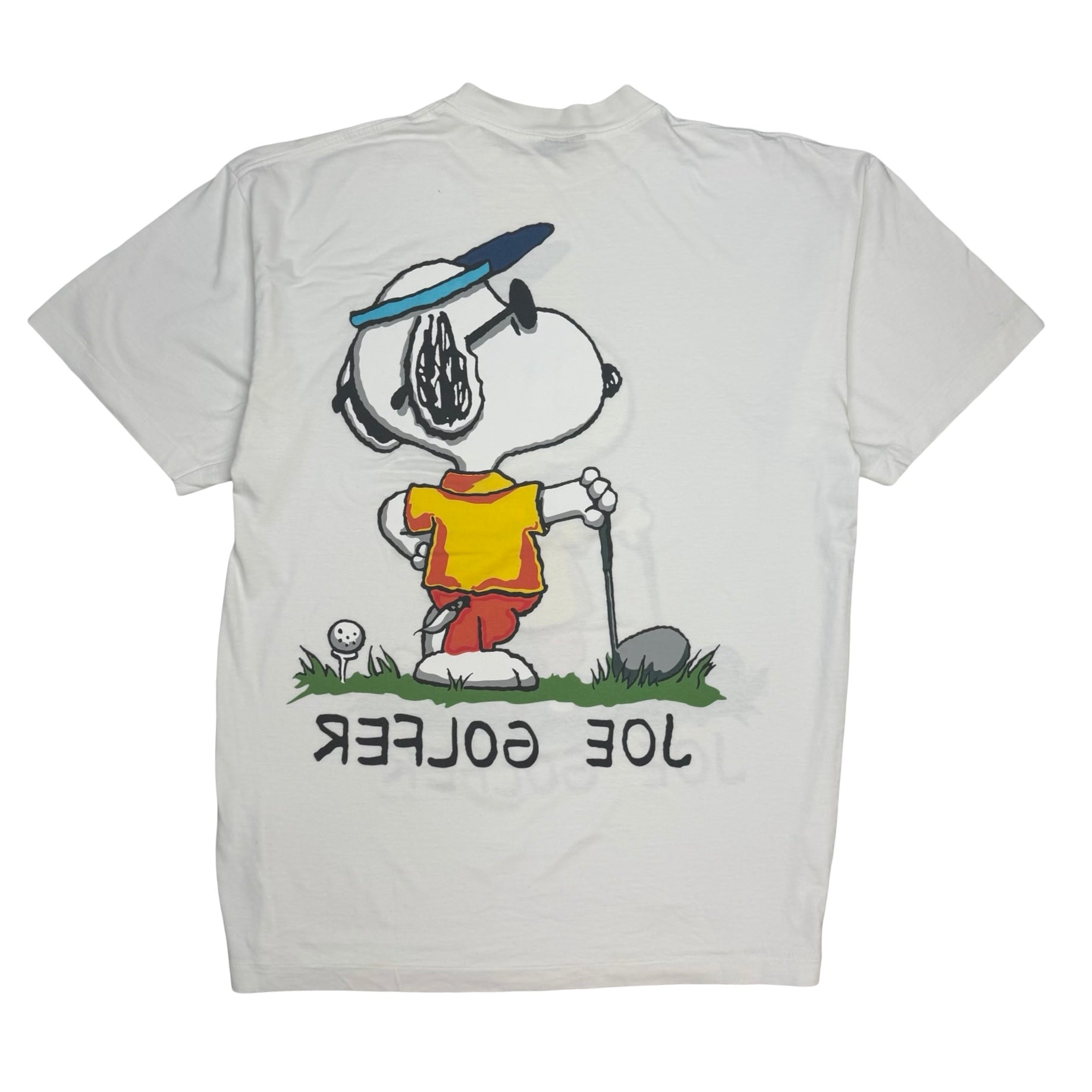 Vintage Snoopy “Joe Golfer” Tee White