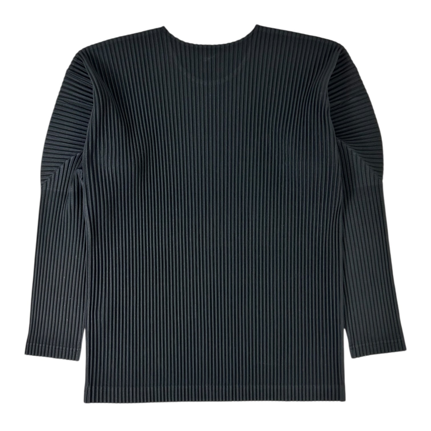 Issey Miyake Homme Plissé Pleated Longsleeve Shirt
