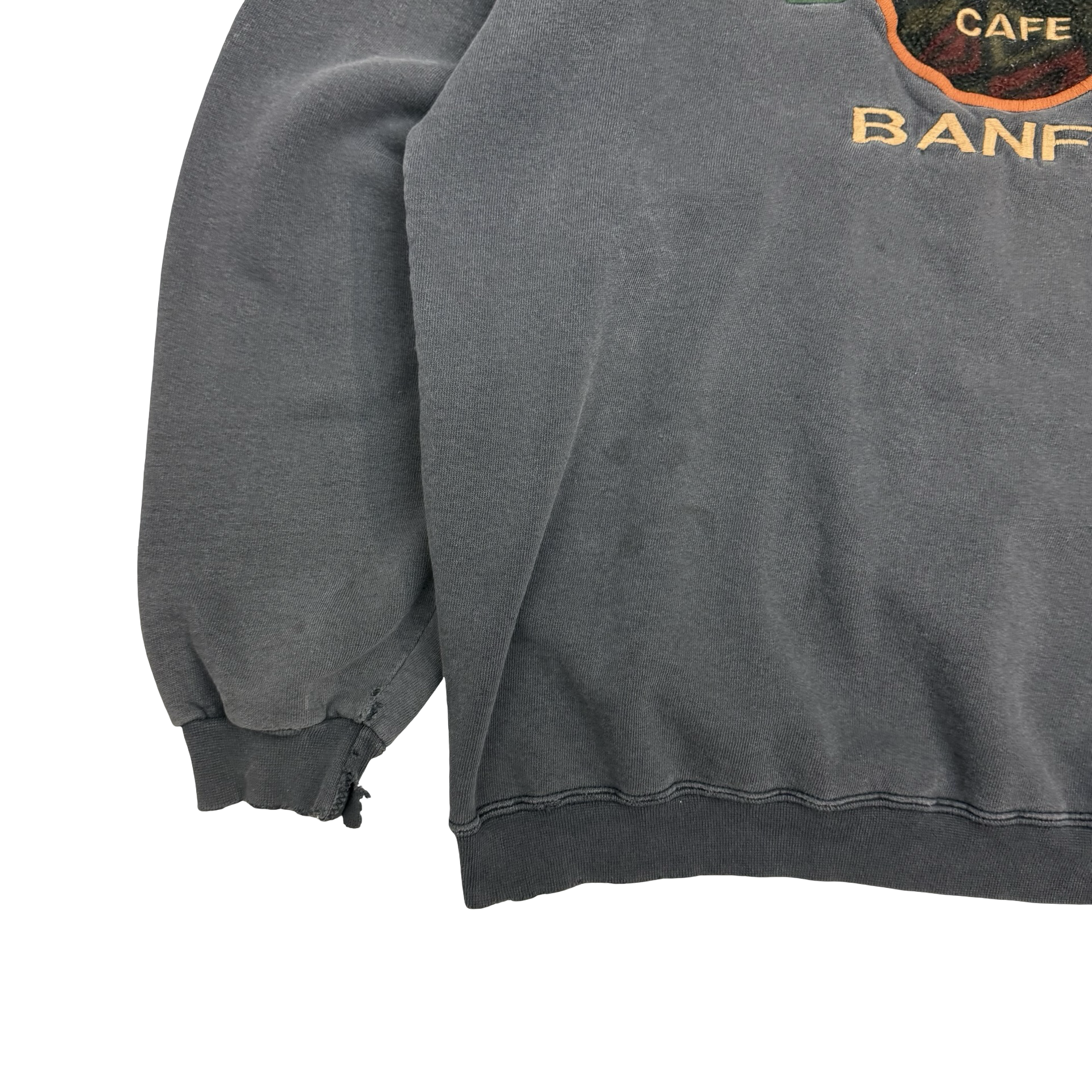 Vintage Hard Rock Cafe Banff Crewneck Grey