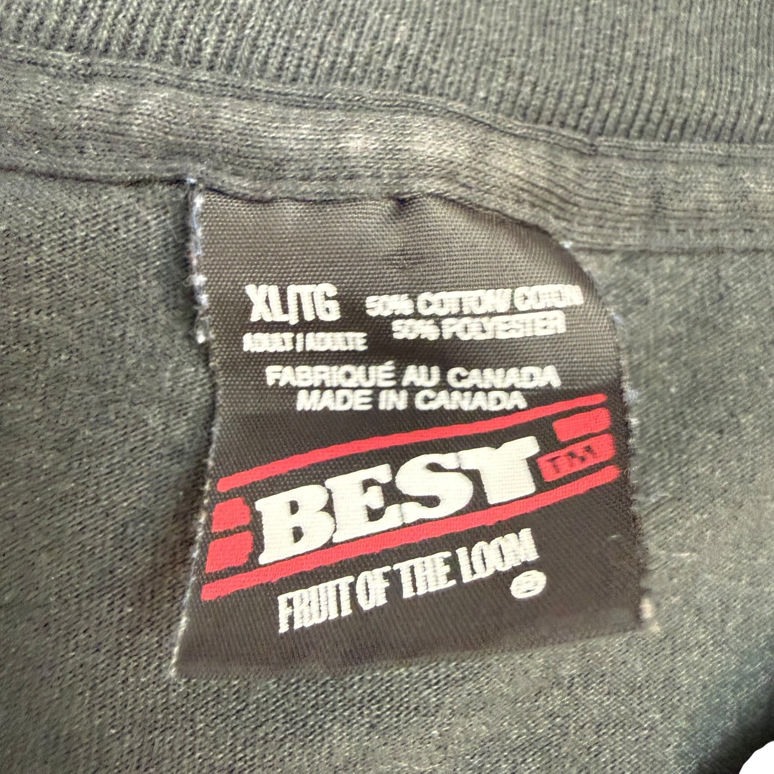 Vintage No Fear ‘… Sudden Stop…’  Tee Black