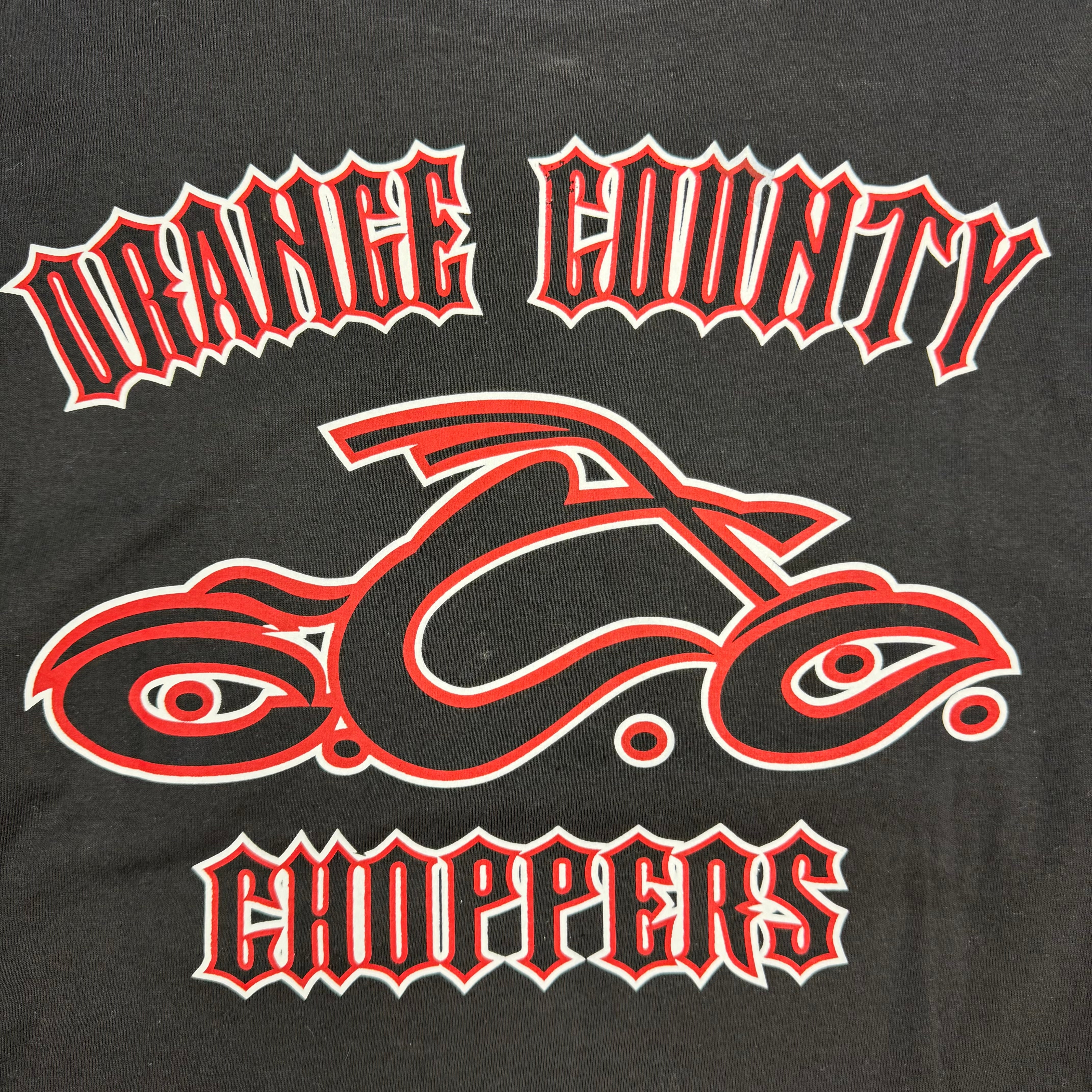 Vintage Orange County Choppers Flame Longsleeve Black