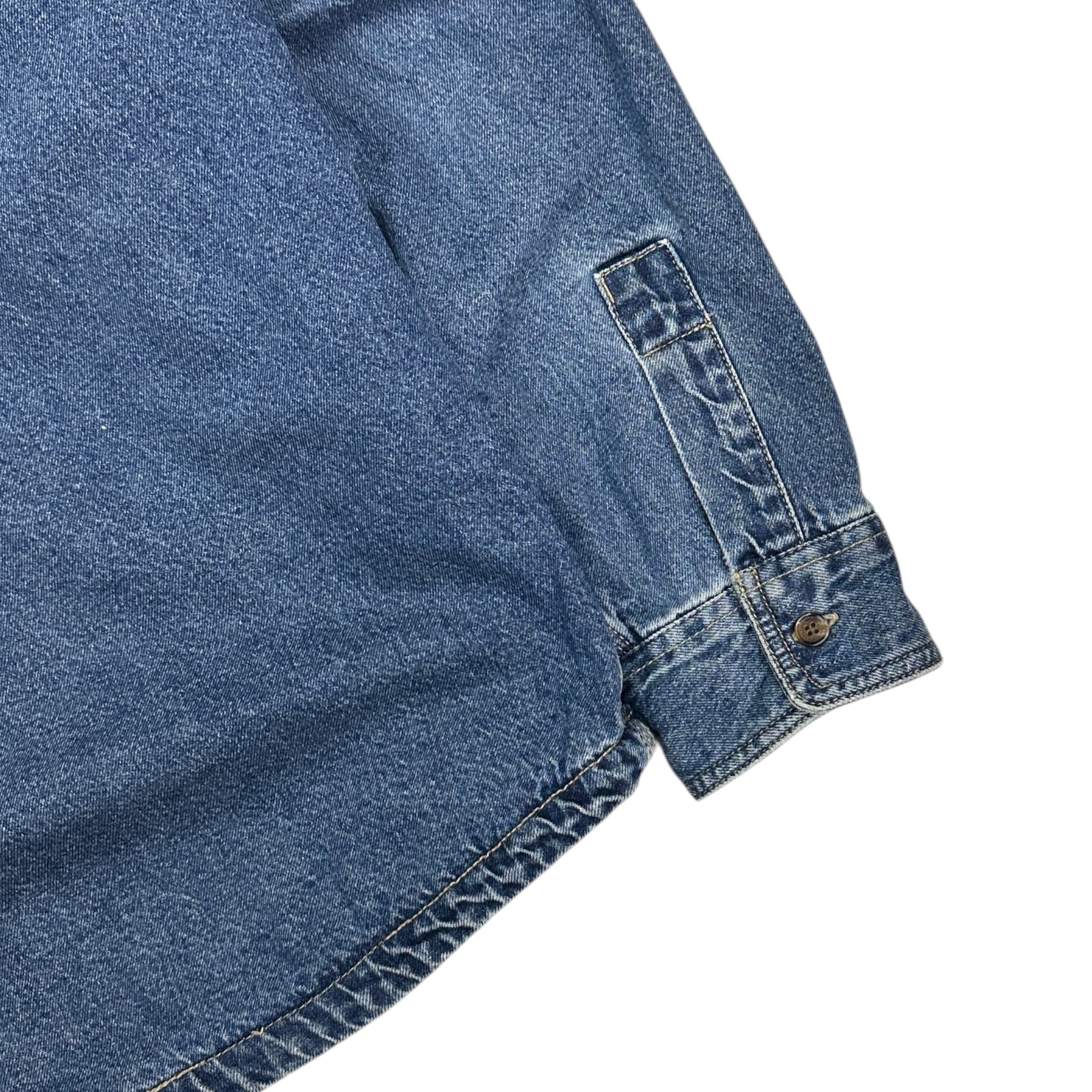 Vintage Chaps Ralph Lauren Insulated Denim Button Up