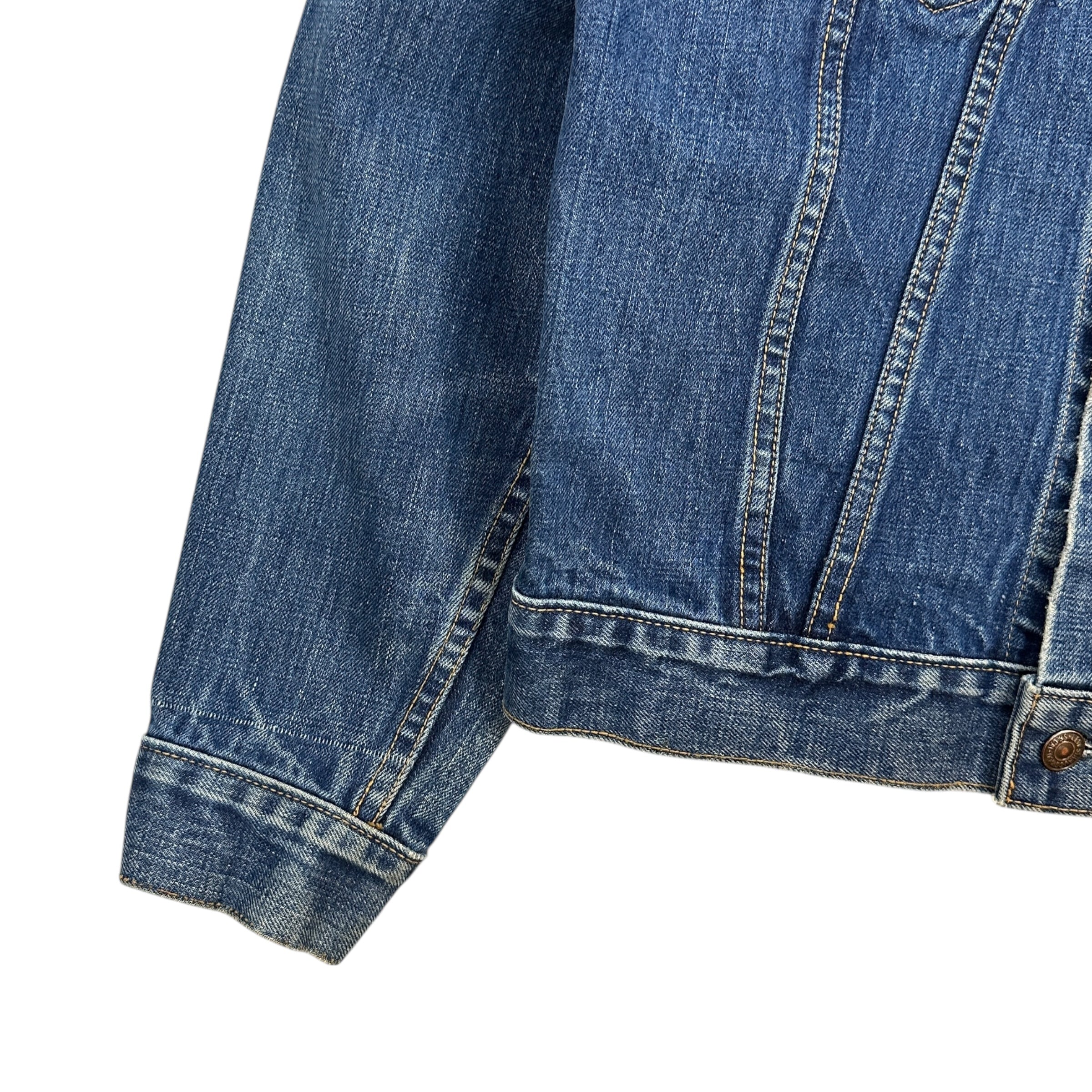 Vintage Levis Denim Trucker Jacket Indigo