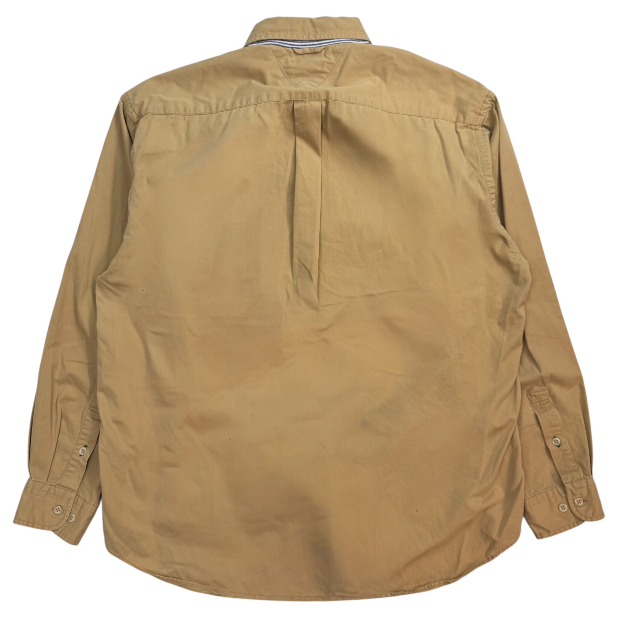 Vintage Tommy Hilfiger Button Up Shirt Tan