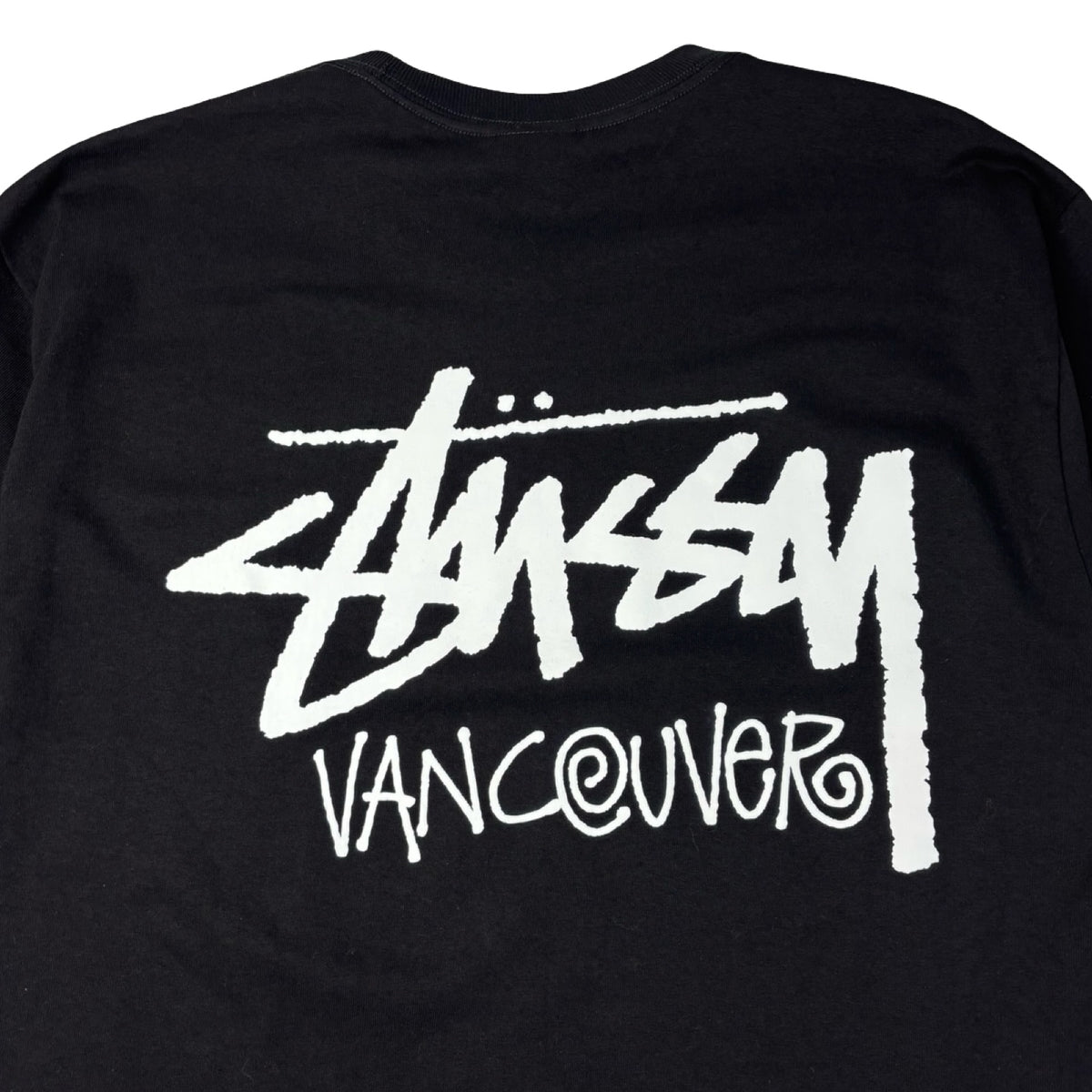Stussy Stock Vancouver Tee Black