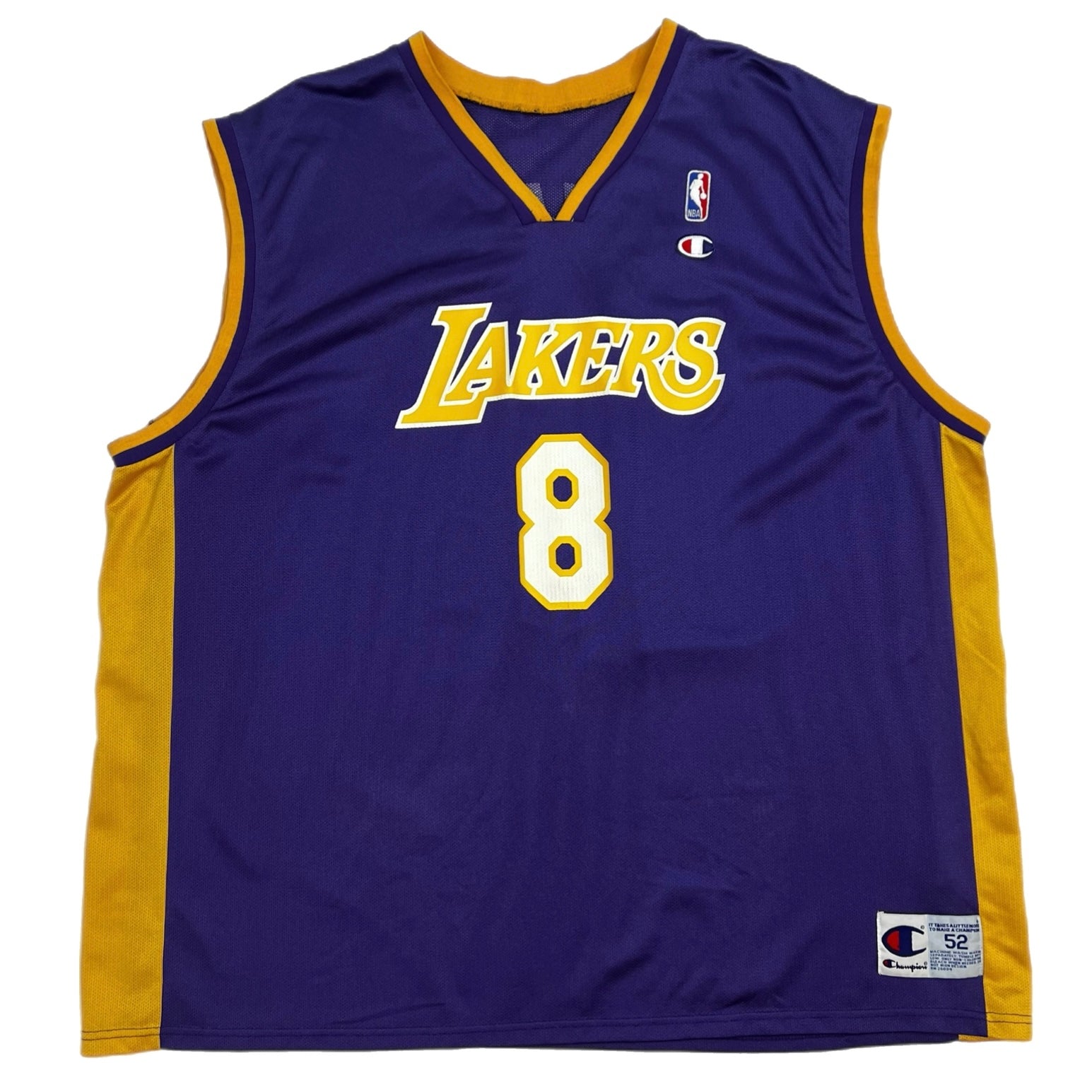 Vintage Los Angeles Lakers Kobe Bryant Champion Jersey Purple