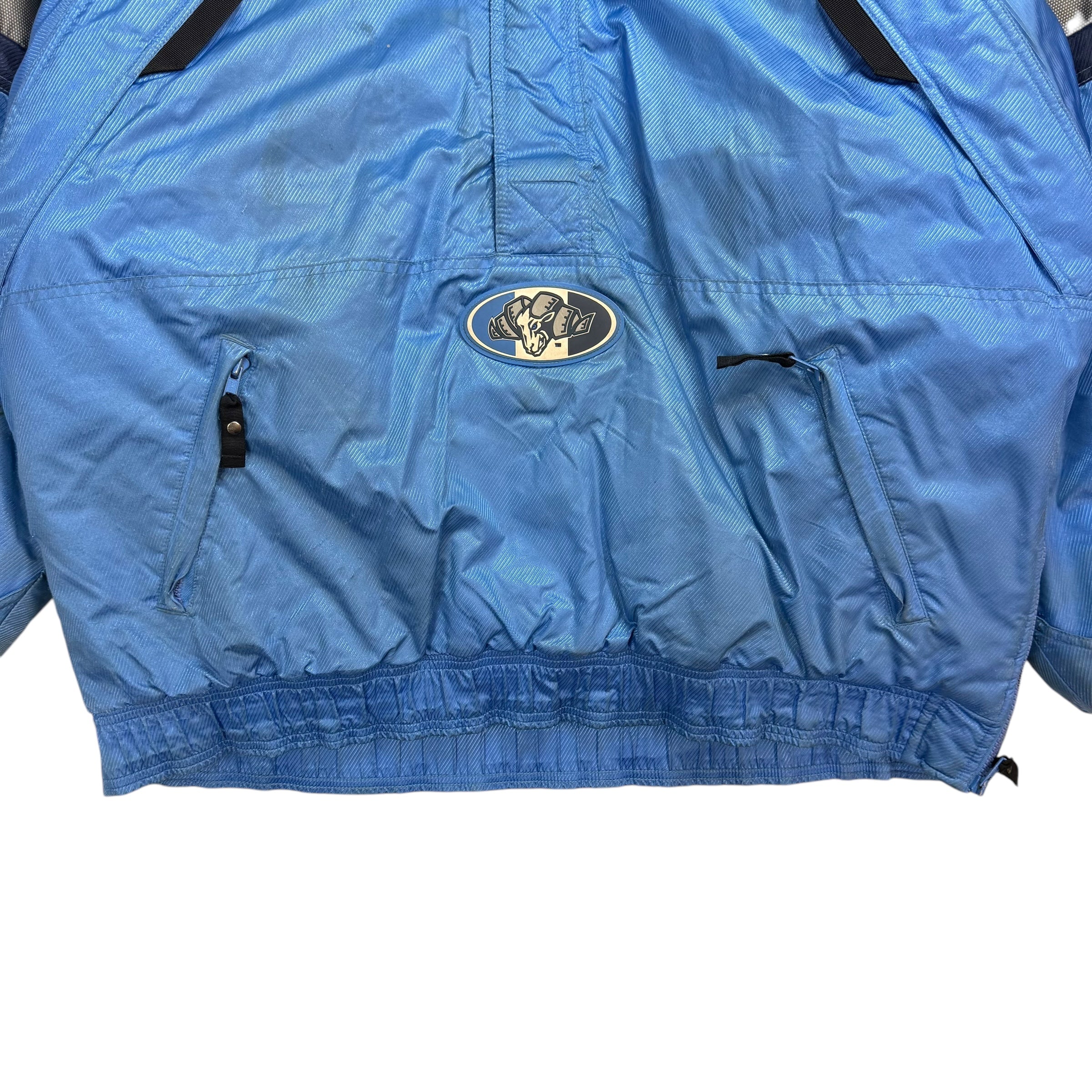 Vintage Starter UNC Tarheels Jacket Blue