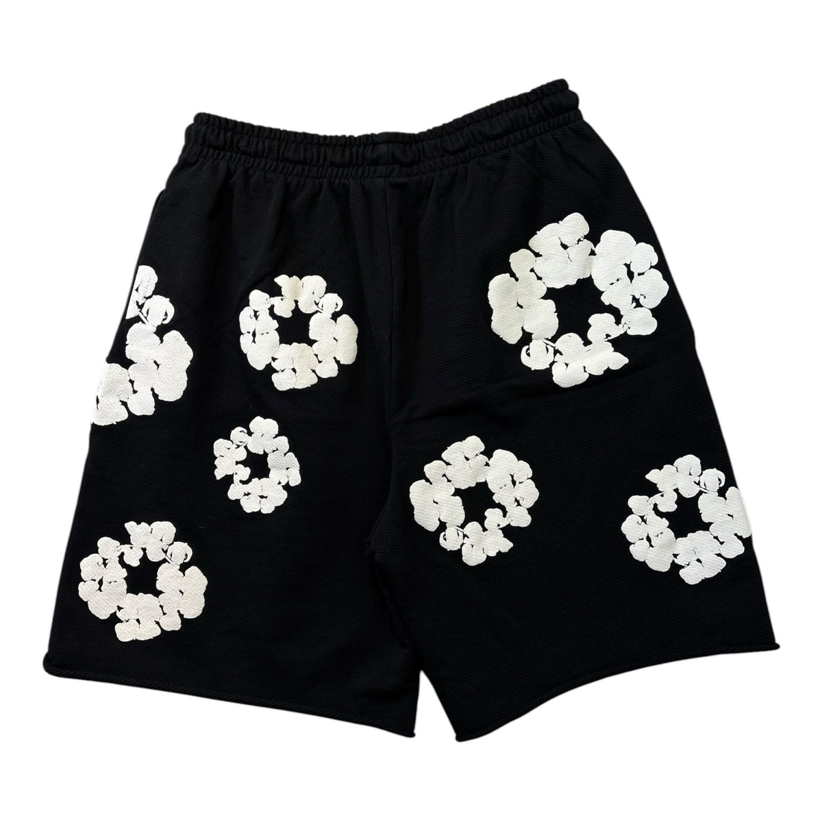 Denim Tears Cotton Wreath Sweatshorts Black