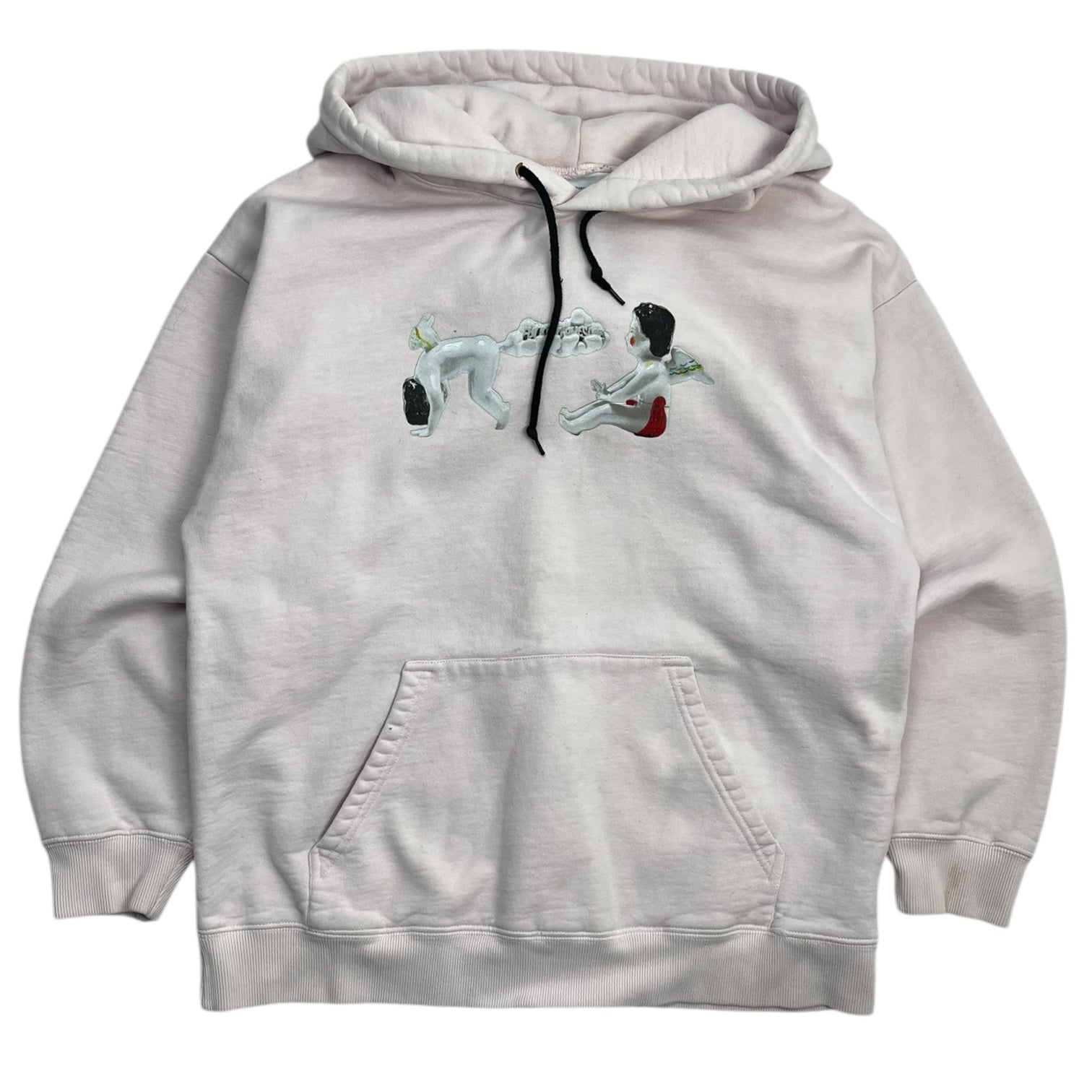 Fucking Awesome Angel Fart Hoodie Pink