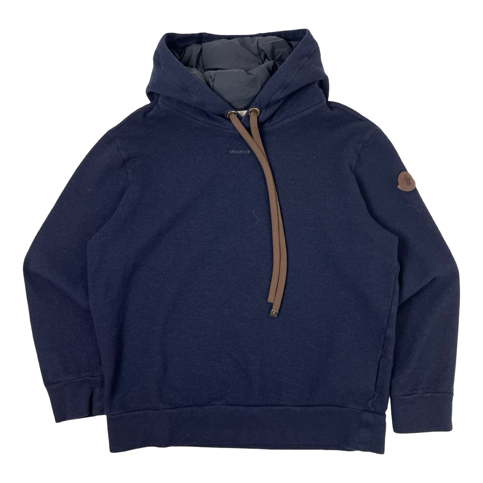 Moncler Navy Pullover Blue Hoodie