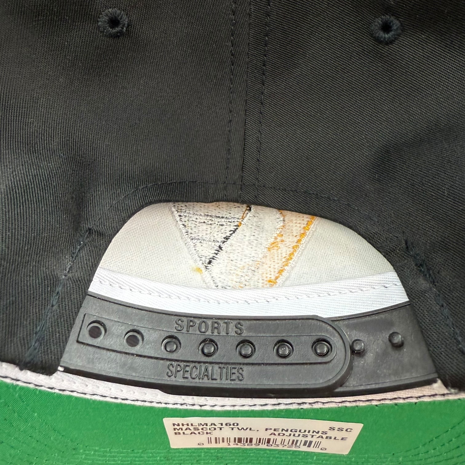 Vintage Sports Specialties Pittsburgh Penguins Logo Hat Black