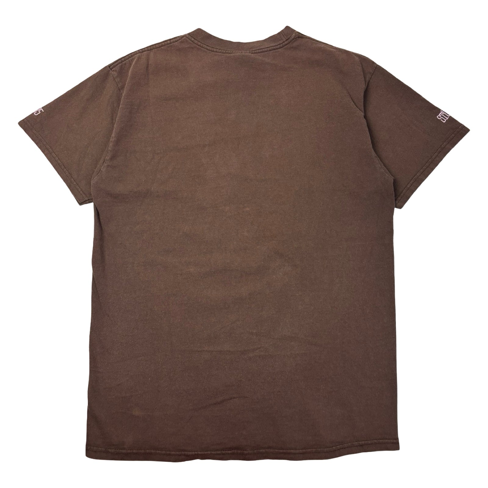 2005 Stussy Graffiti Logo Tee Mocha