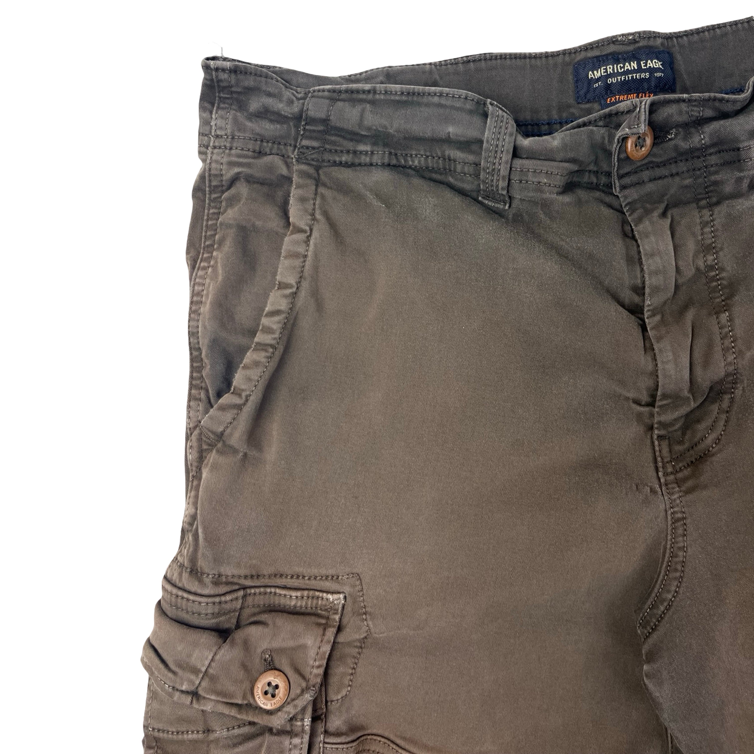 Vintage Y2K American Eagle Heavyweight Cargo Shorts