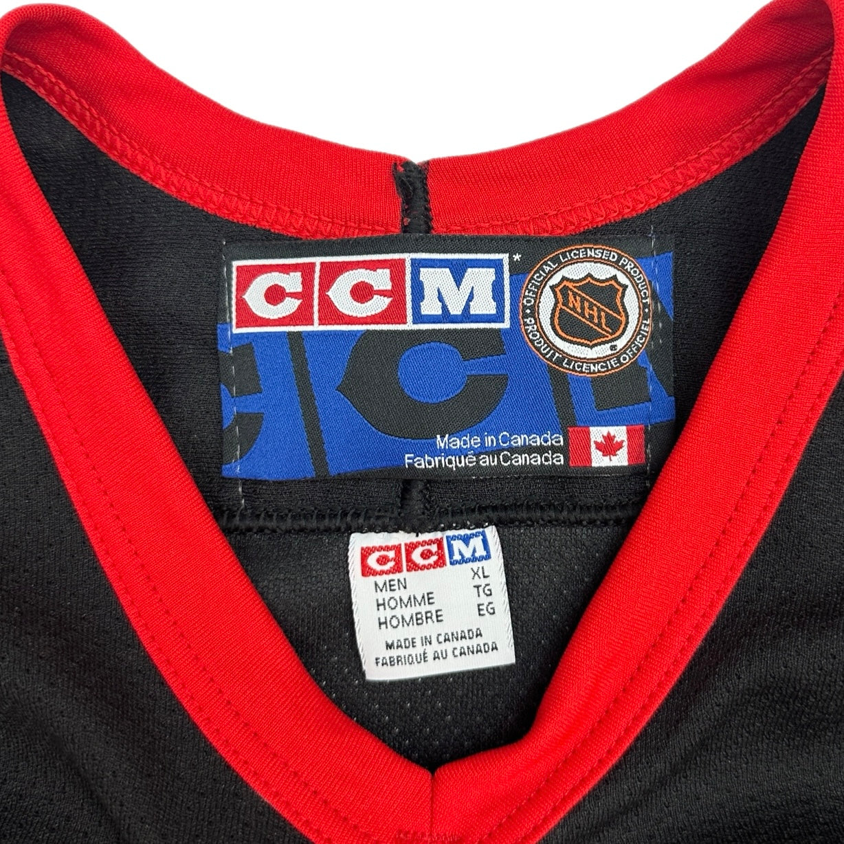 Vintage Ottawa Senators CCM Home Jersey