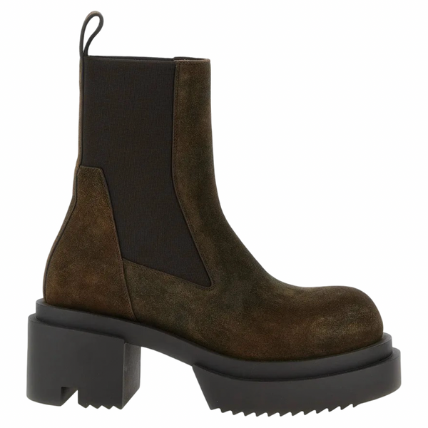 Rick Owens Runway Beatle Bogun Suede Boot (Used)