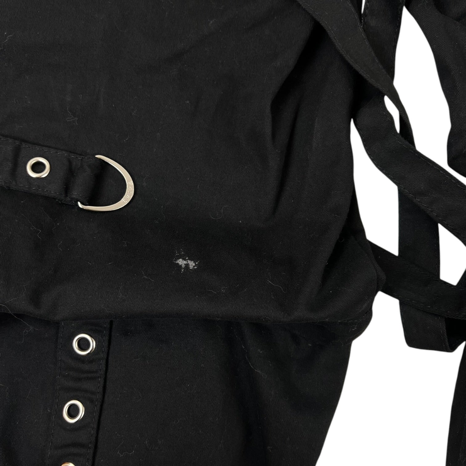 Tripp NYC X-Strap Zip Off Pants Black