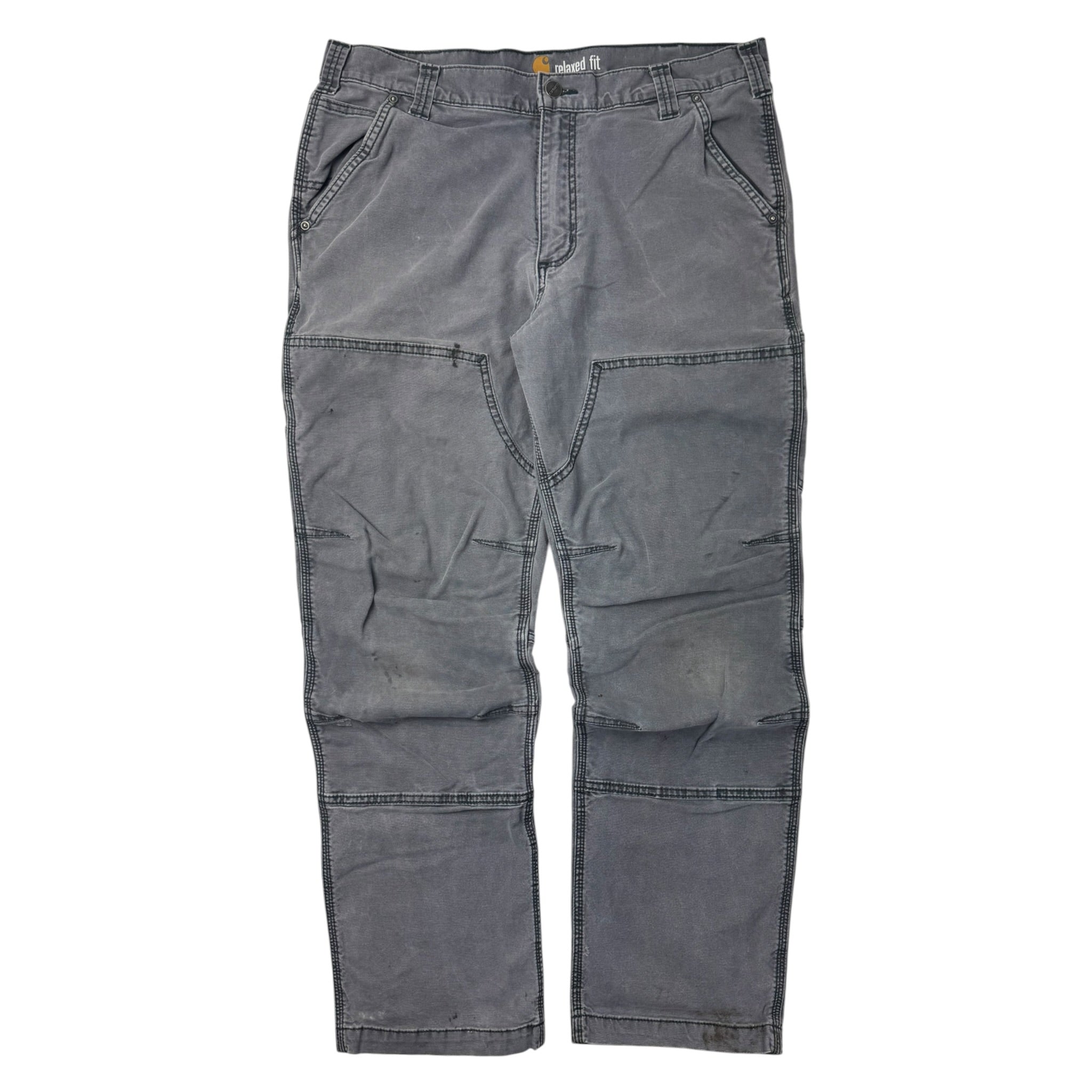k*6様 Carhartt 101609-415ダブルニー DNM 36x30 Carhartt Light Weight Double Knee Washed Grey