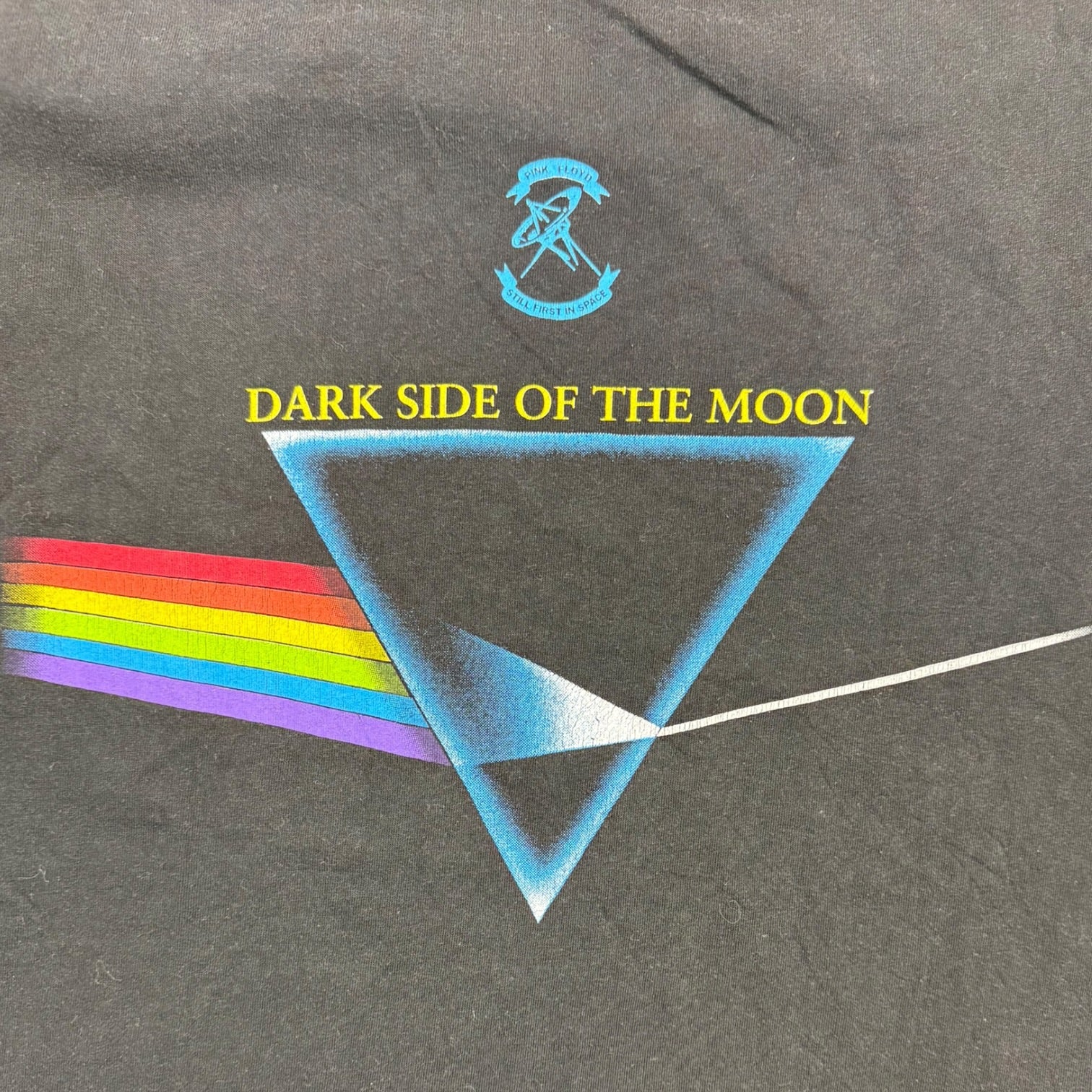2001 Pink Floyd Dark Side Of The Moon Tee Black