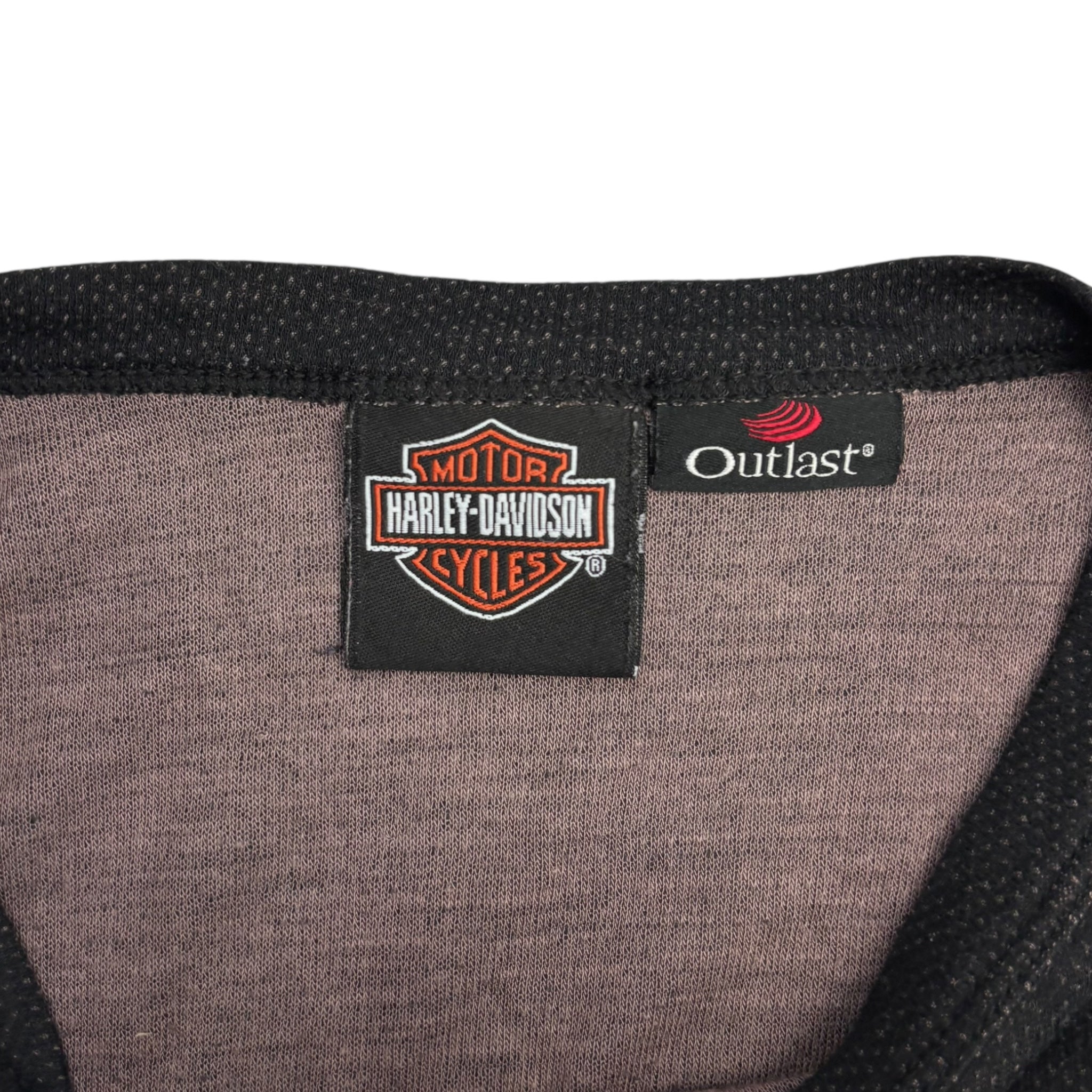 Vintage Harley Davidson Fleece Black Longsleeve
