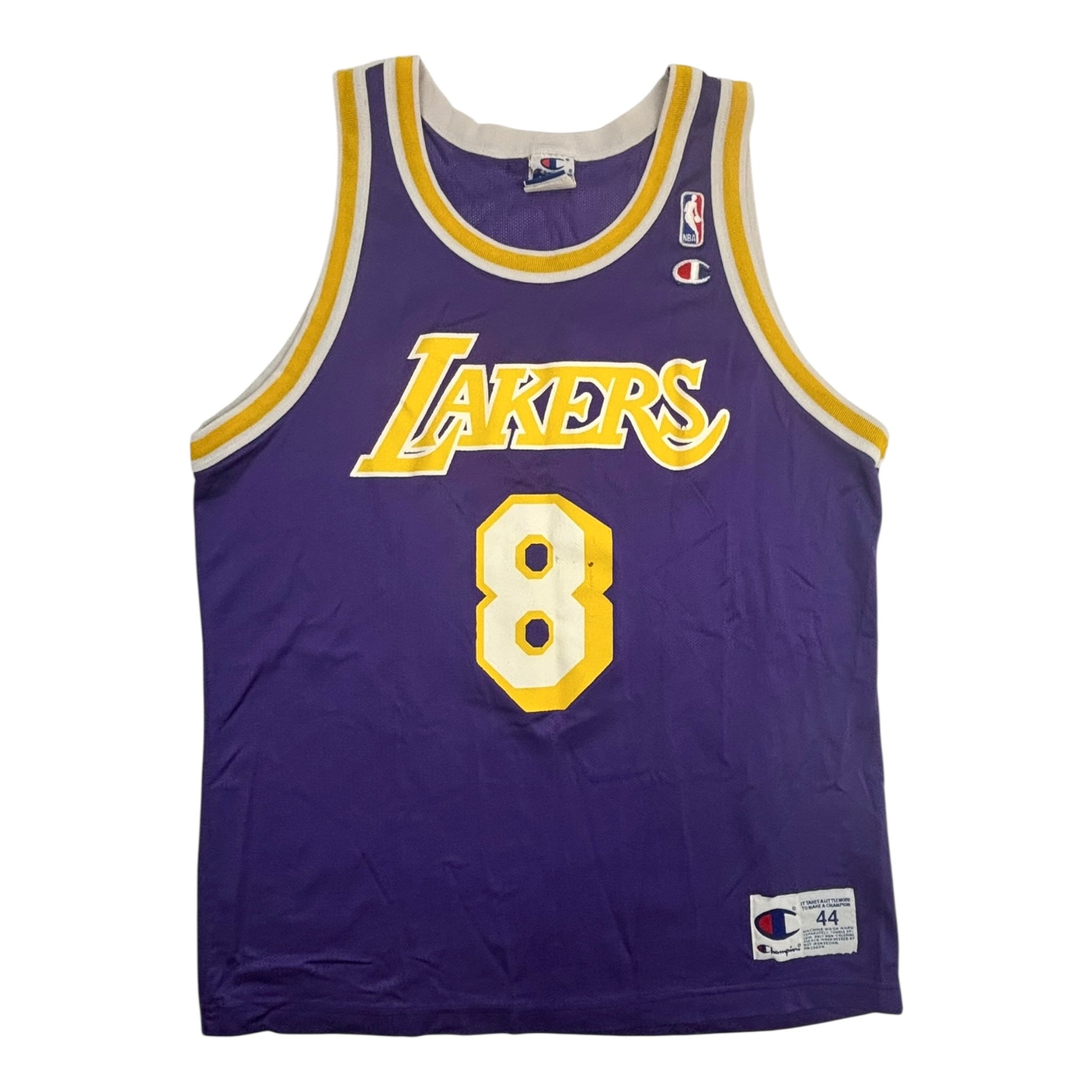 Vintage Champion Los Angeles Lakers Kobe Bryant NBA Jersey
