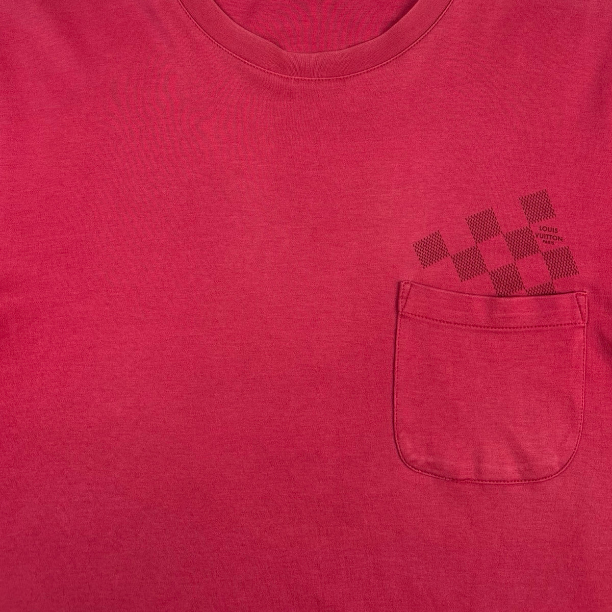 Louis Vuitton Damier Pocket T-Shirt Rose