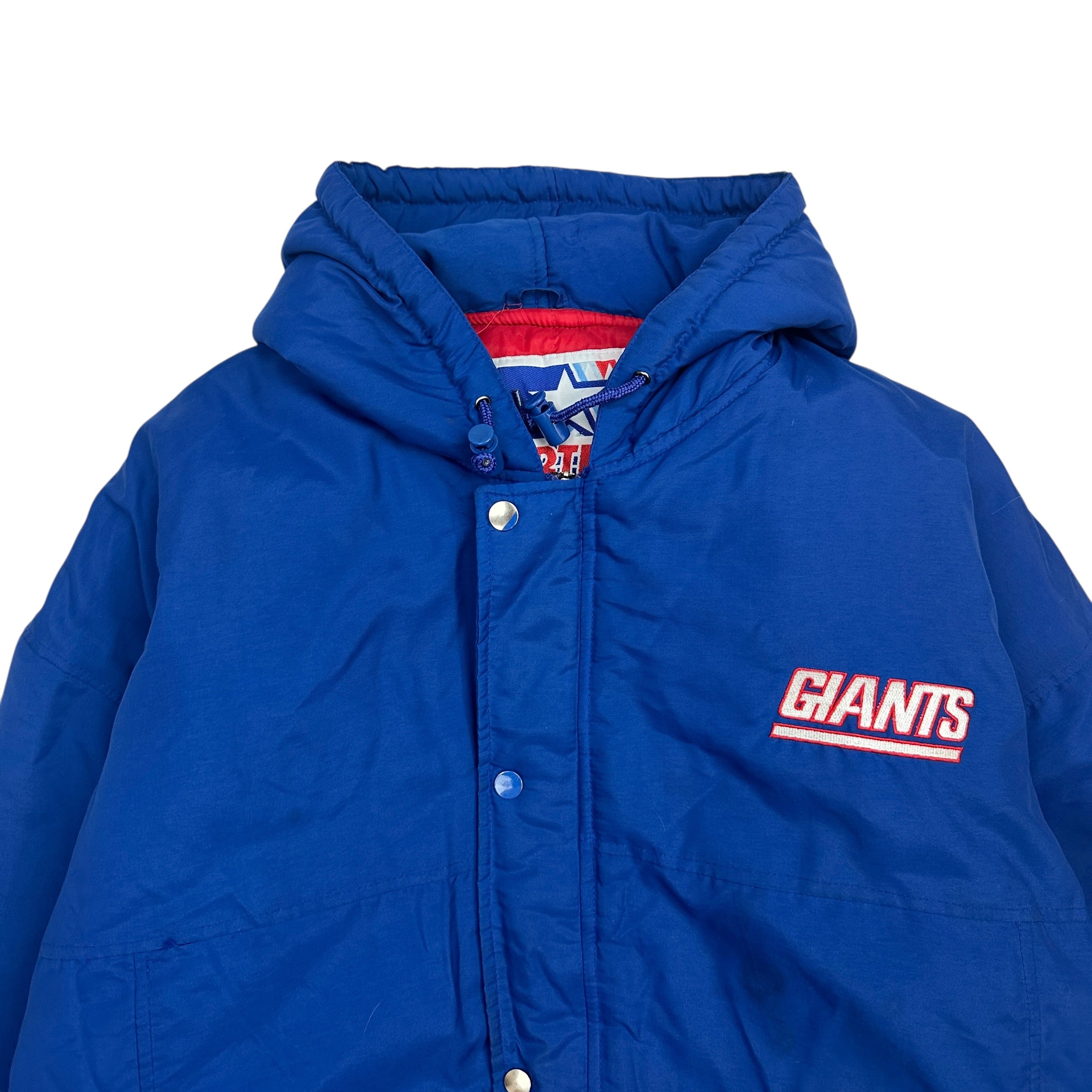 Vintage Starter New York Giants Insulated Jacket Blue