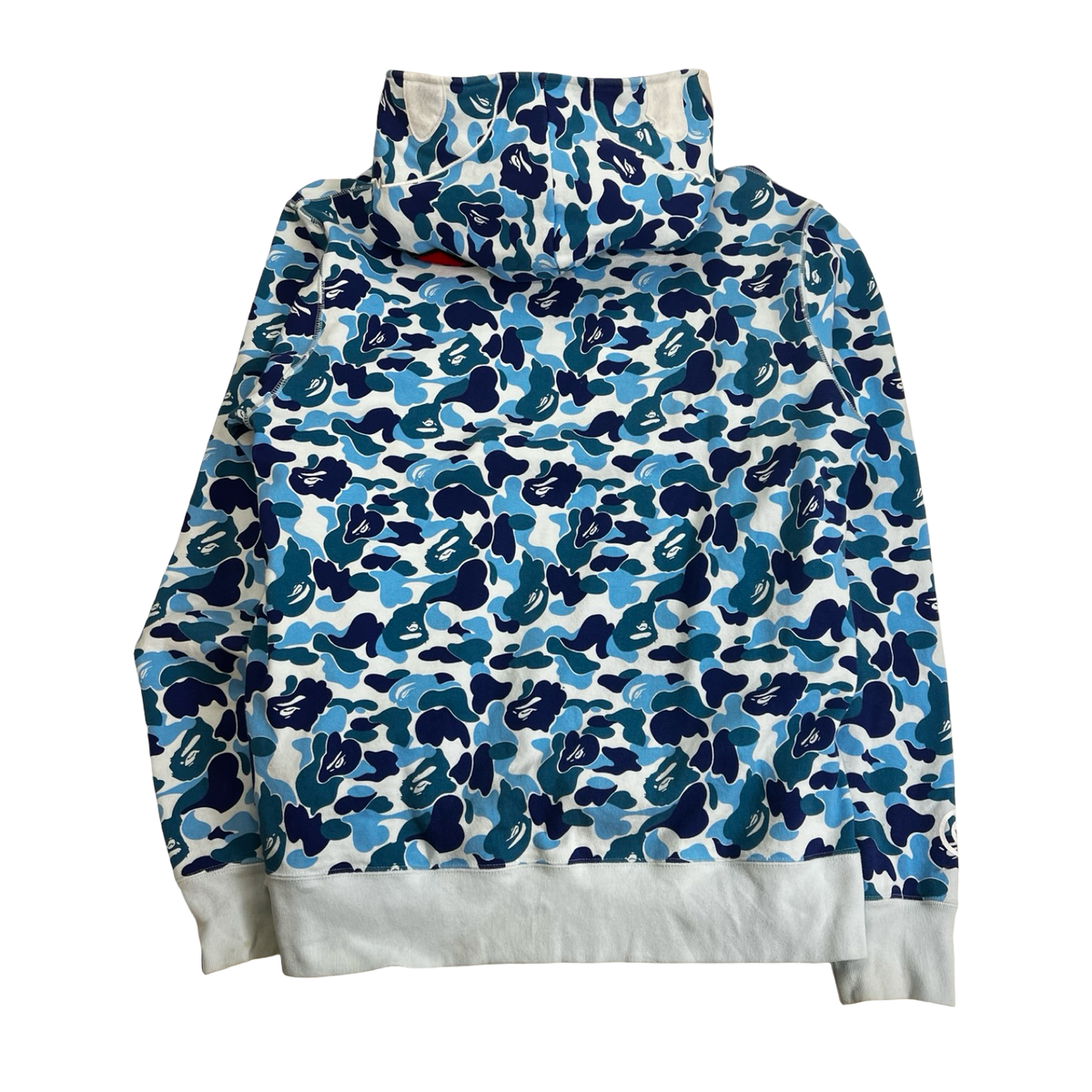 BAPE A Bathing Ape ABC Camo Blue Sweatshirt