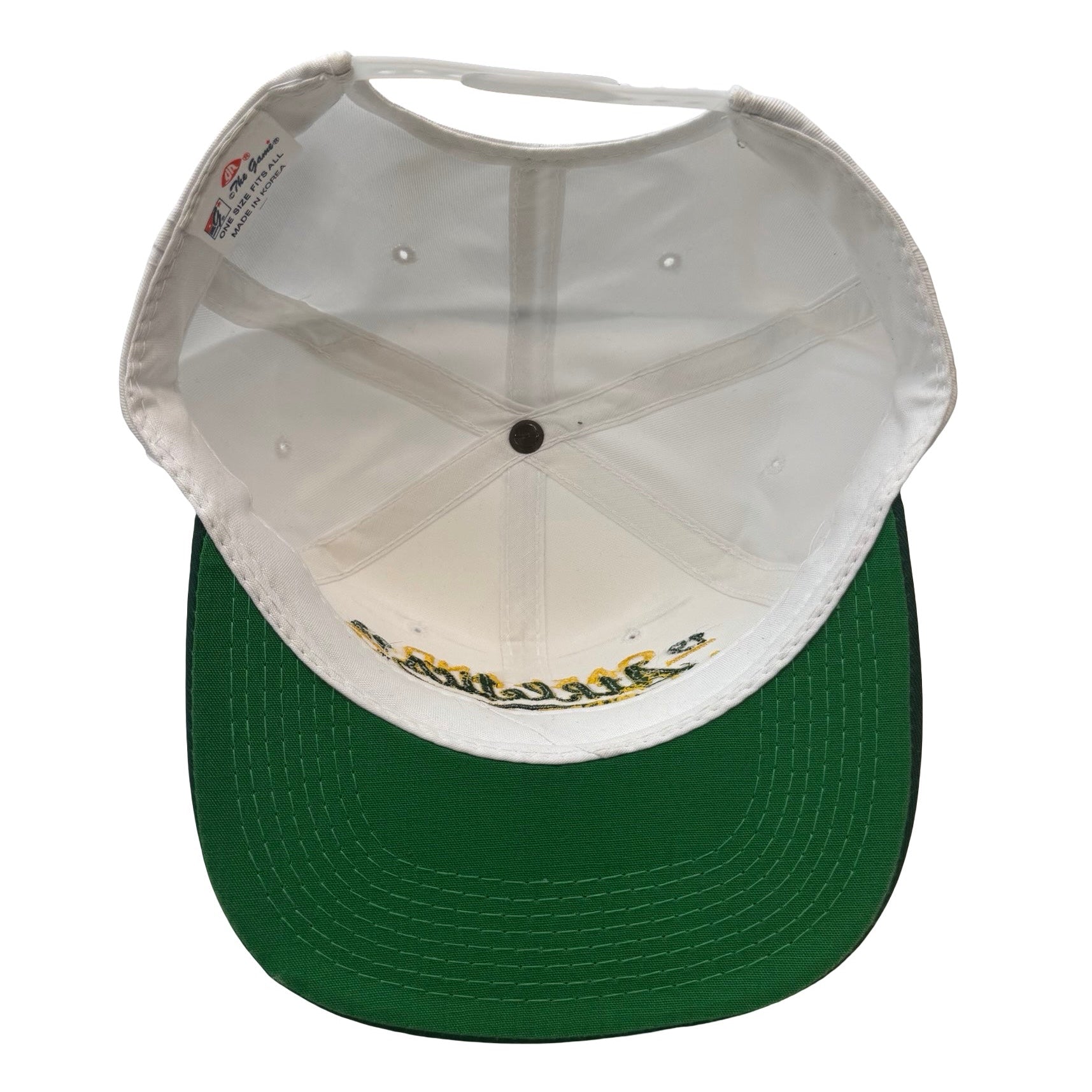 1992 Oakland Athletics A.L. West Champions Snapback White