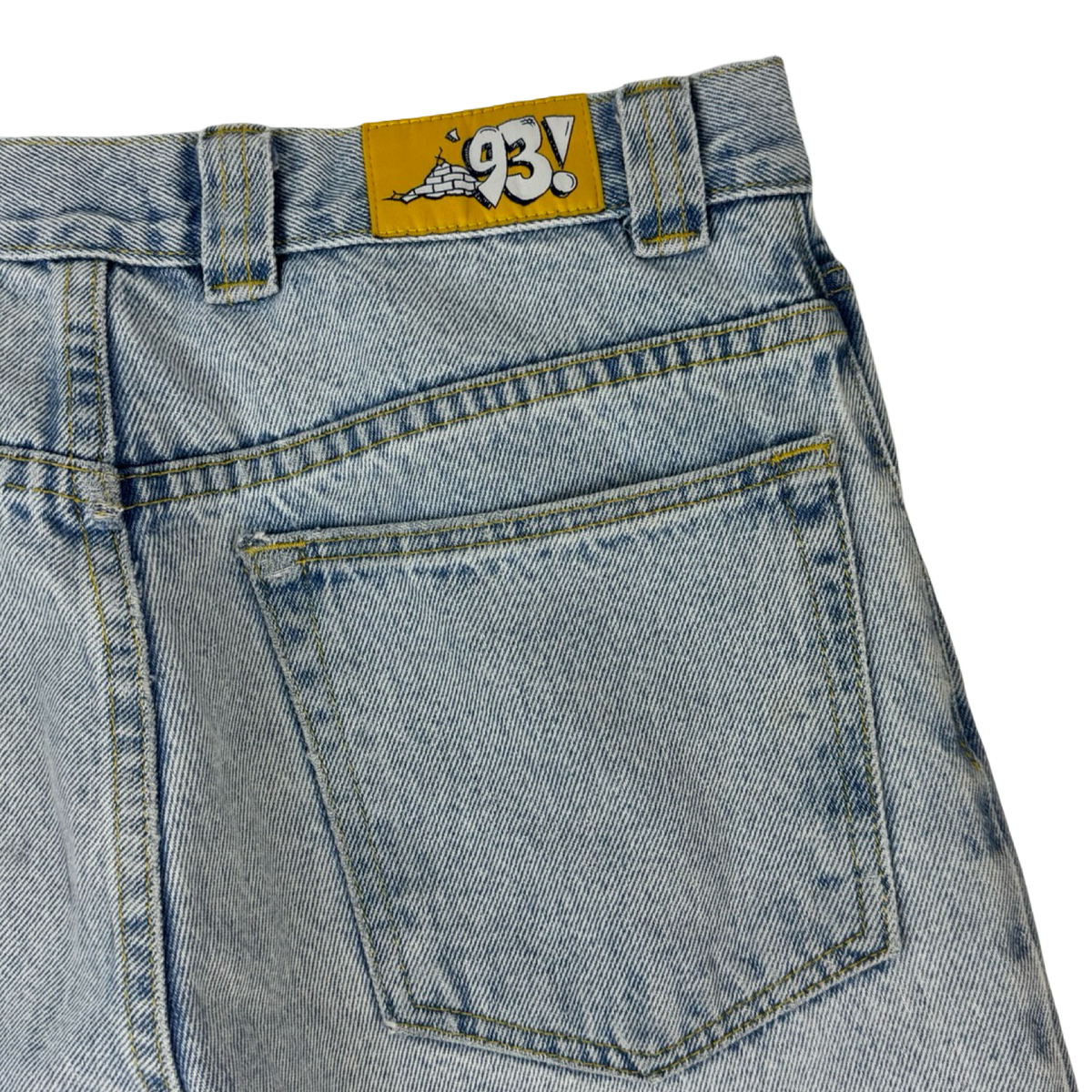 Polar ‘93 Denim Light Wash Denim Bottoms