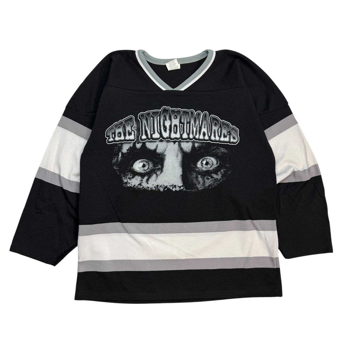 Vintage Alice Cooper The Nightmares Hockey Jersey White/Black