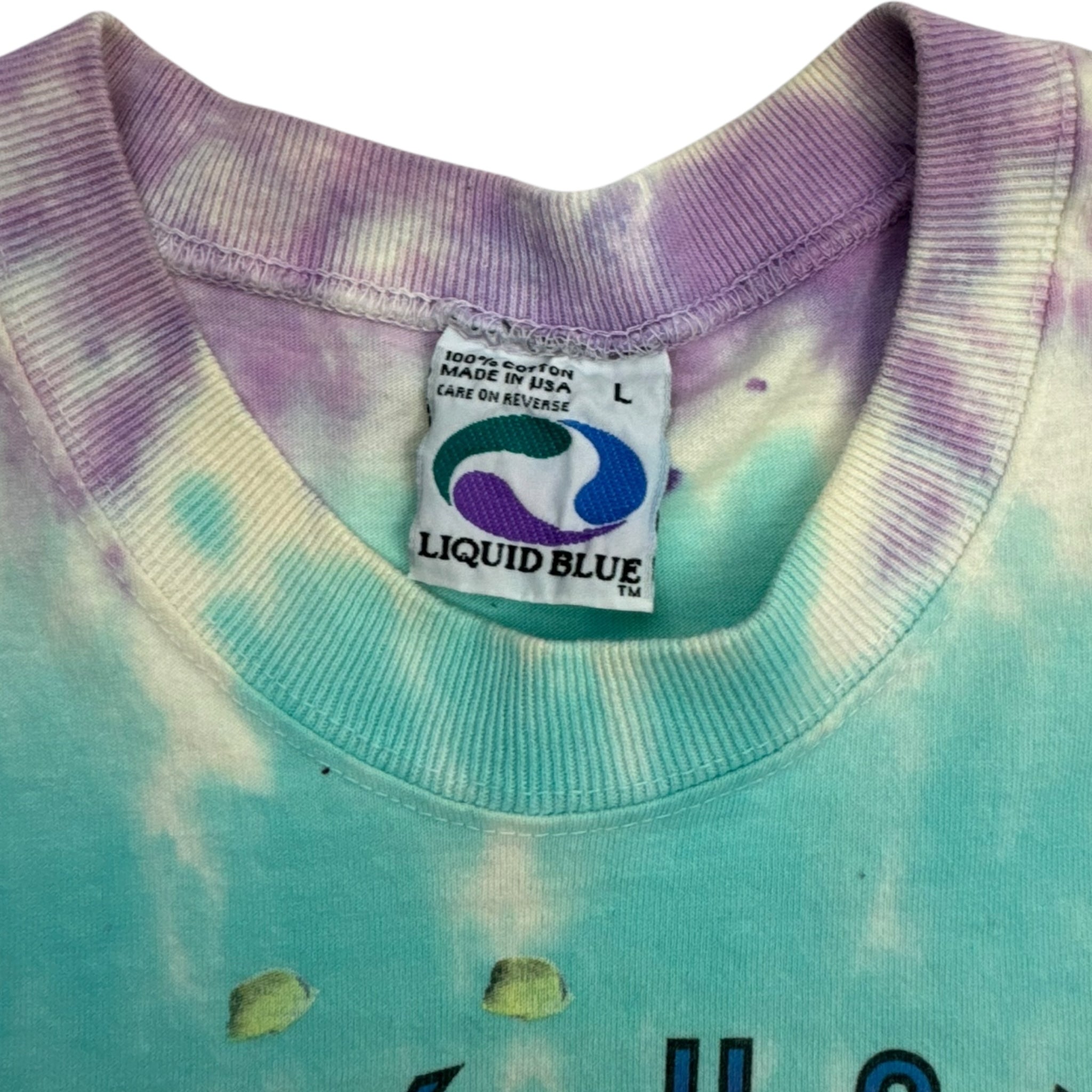 1995 Liquid Blue Aquatic Harmony Tie Dye Tee