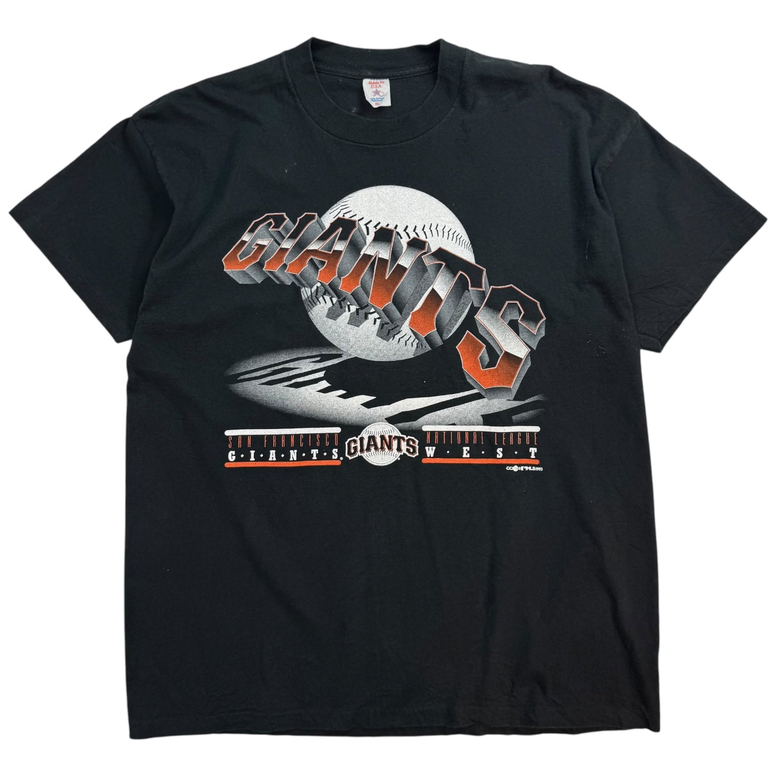 Vintage San Francisco Giants Tee Black