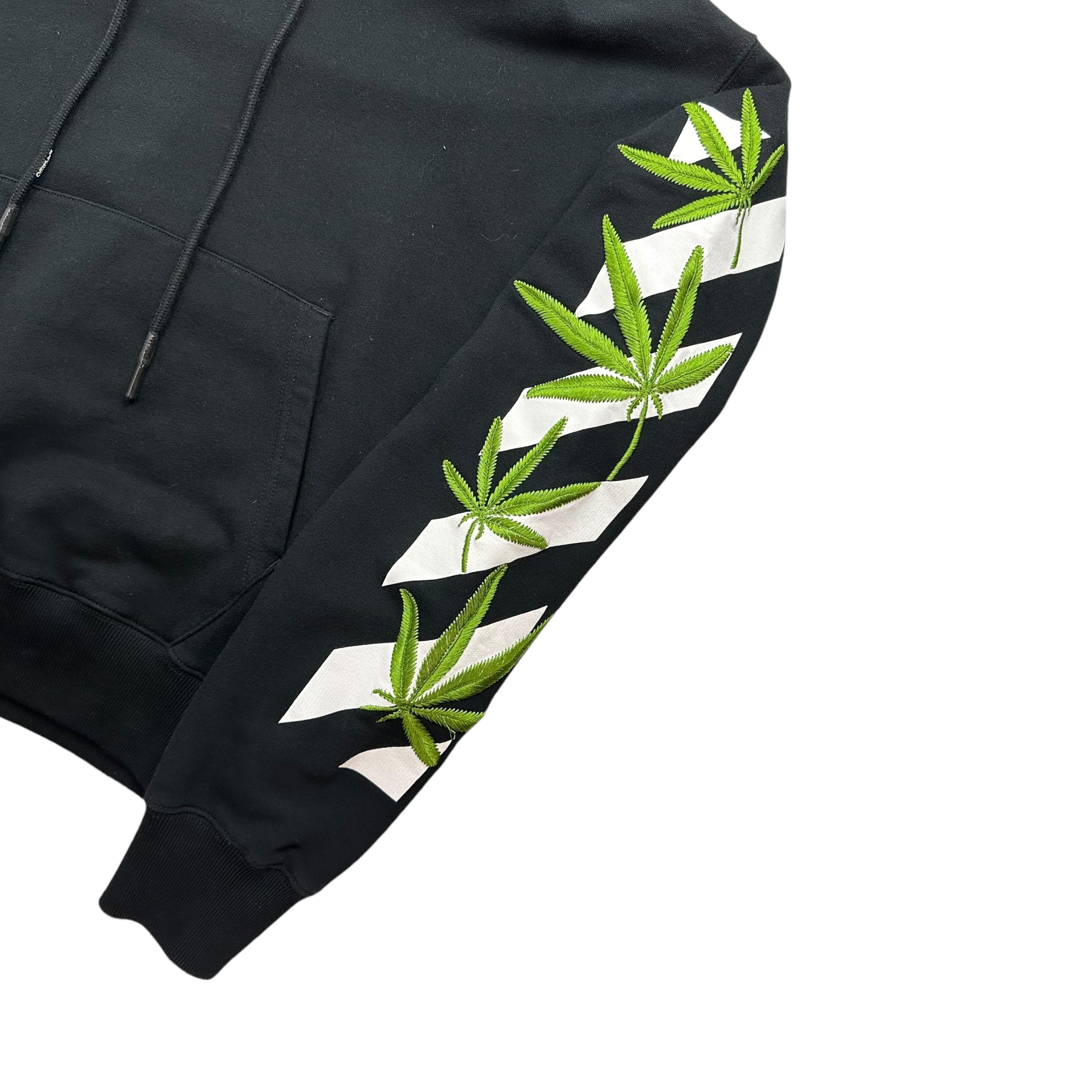 OFF-WHITE Weed Arrows OTH Hoodie Black