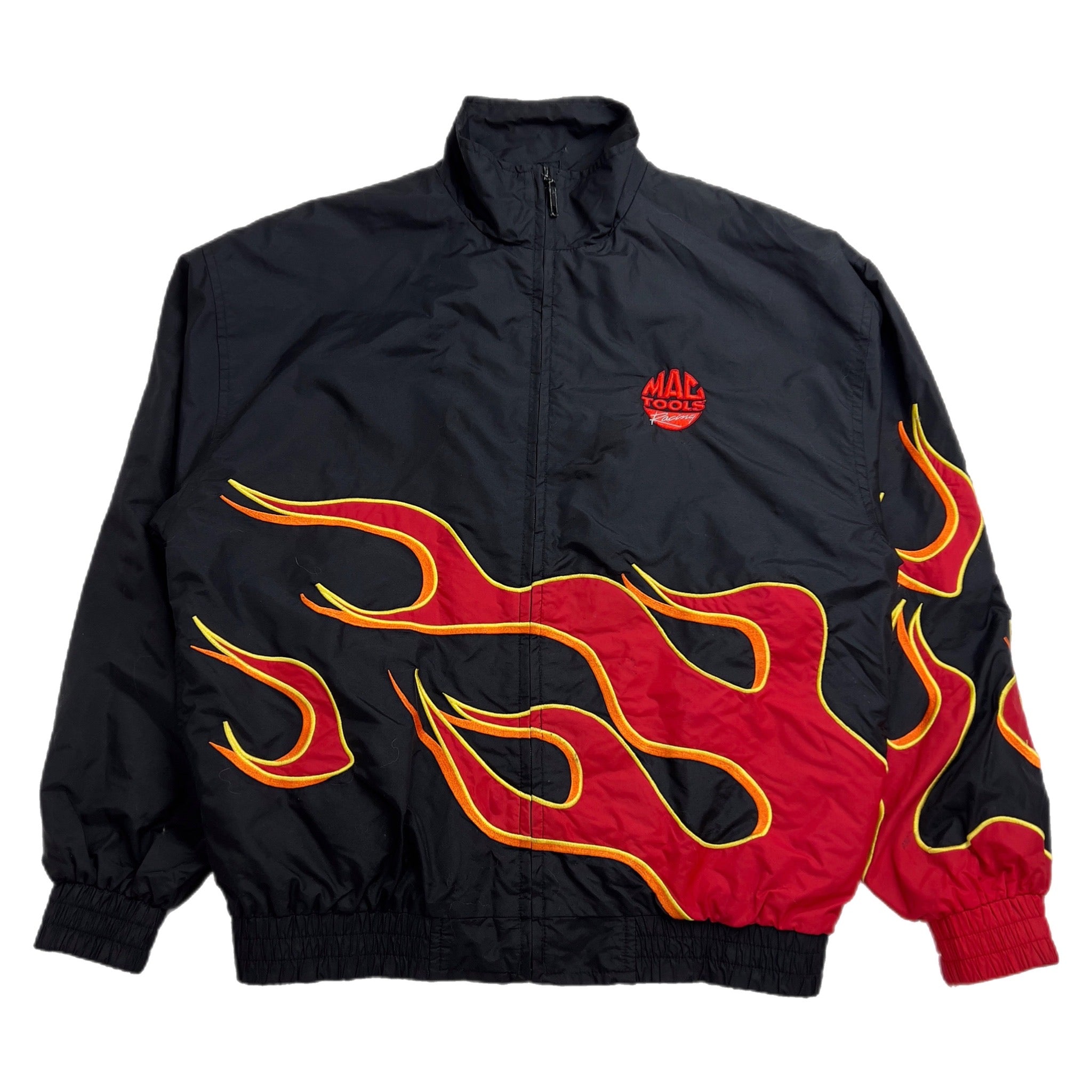 Vintage Mac Tools Flame Jacket Black/Red