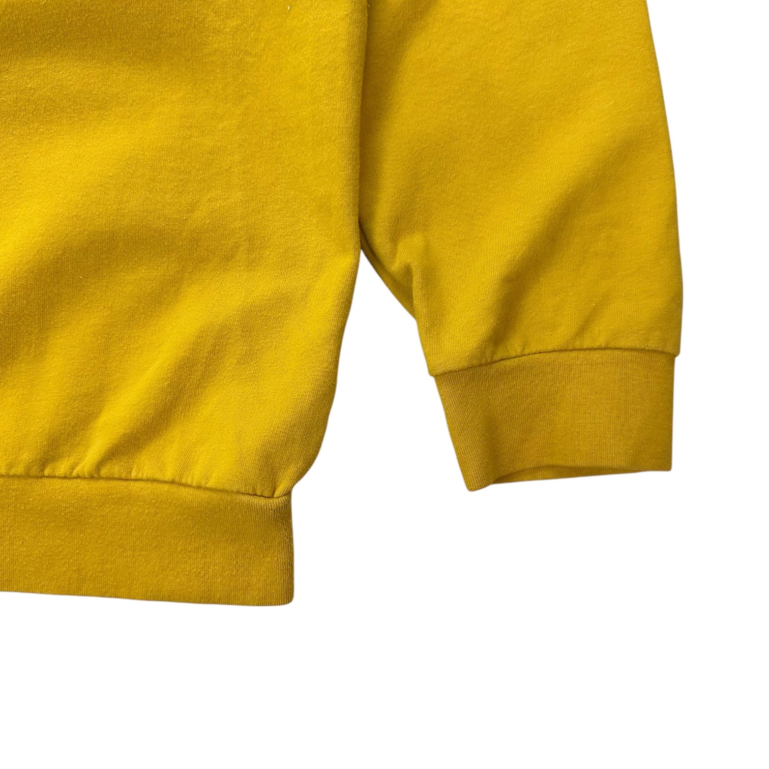 Stussy Yin Yang Logo Pullover Sweatshirt Yellow