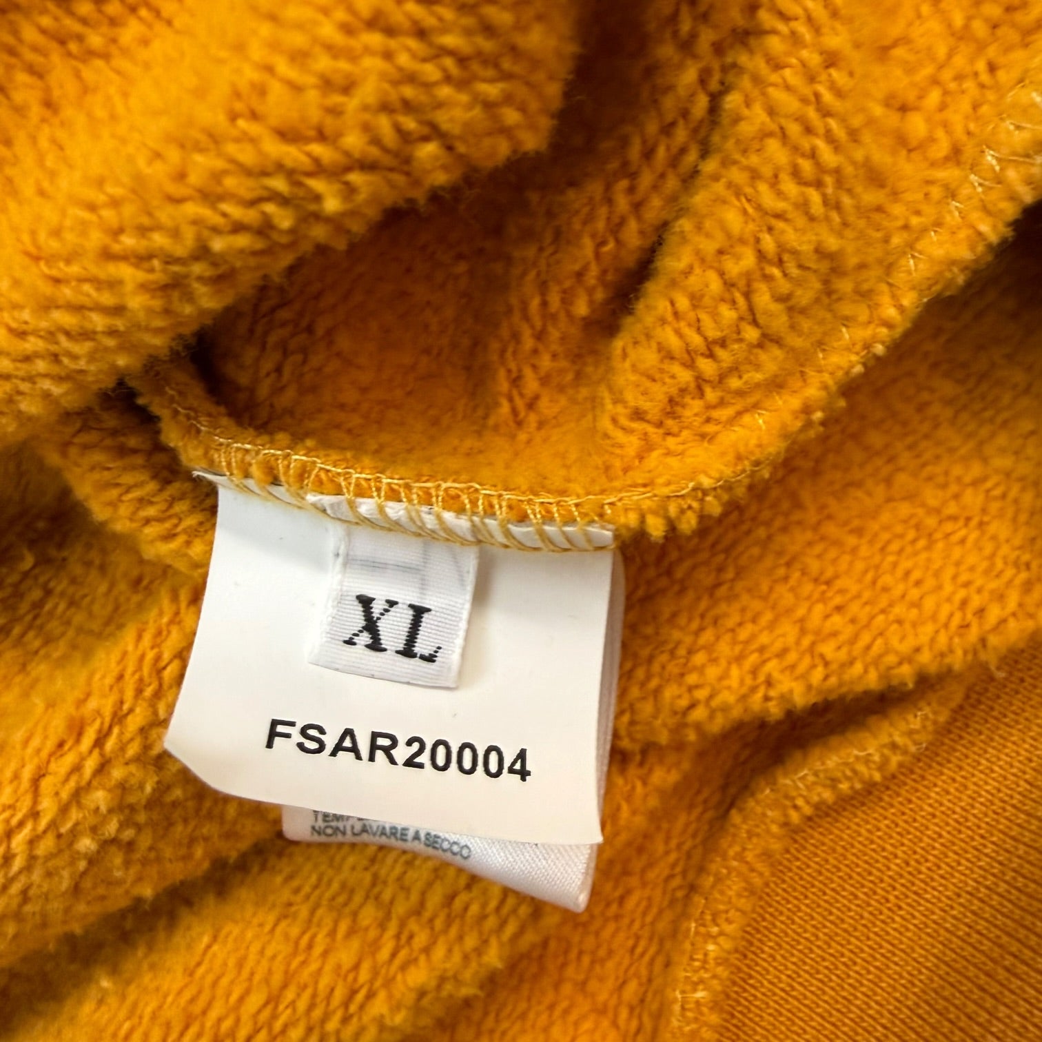 Aries Killa Snake Crewneck Mustard