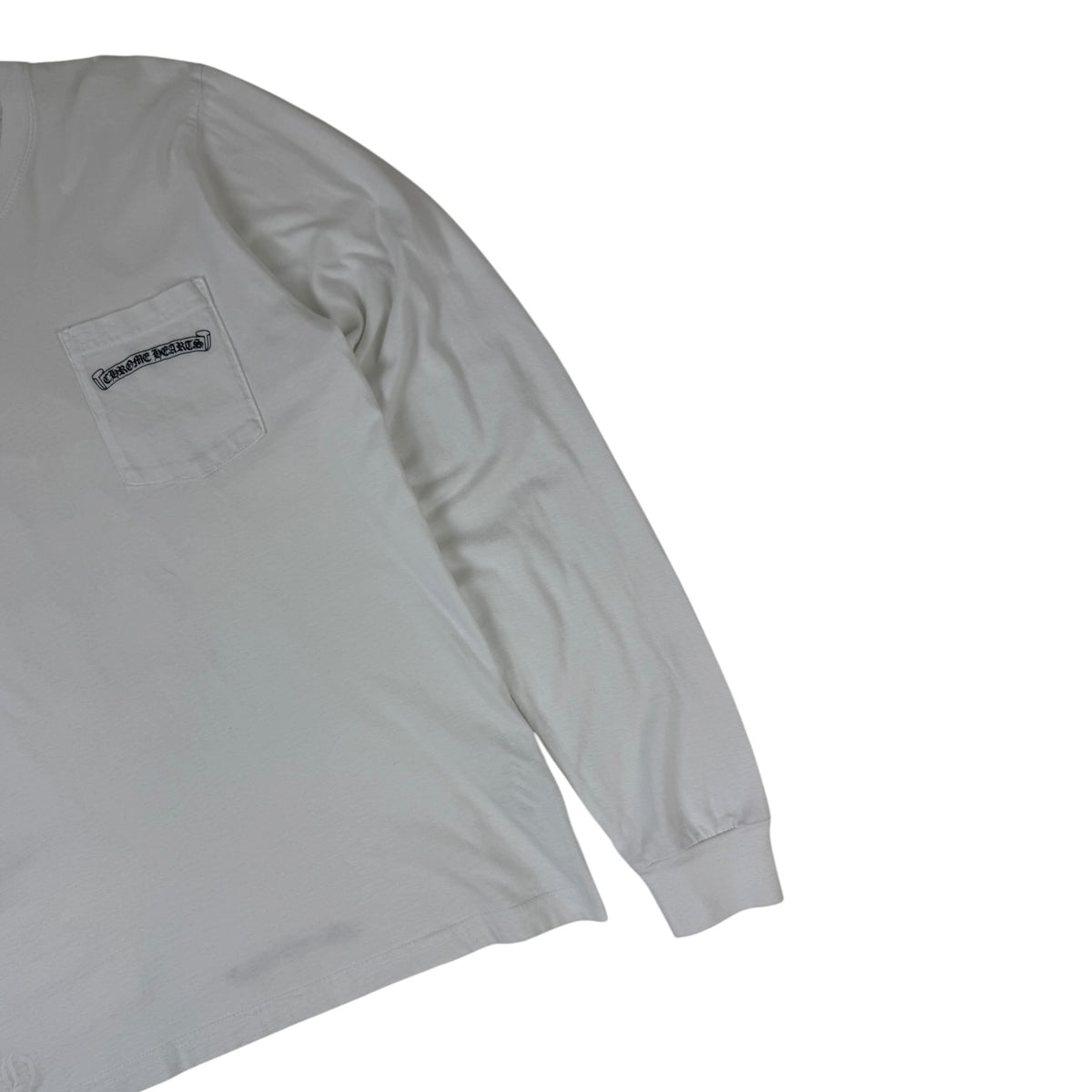 Chrome Hearts Tonal Cemetery LS Tee White