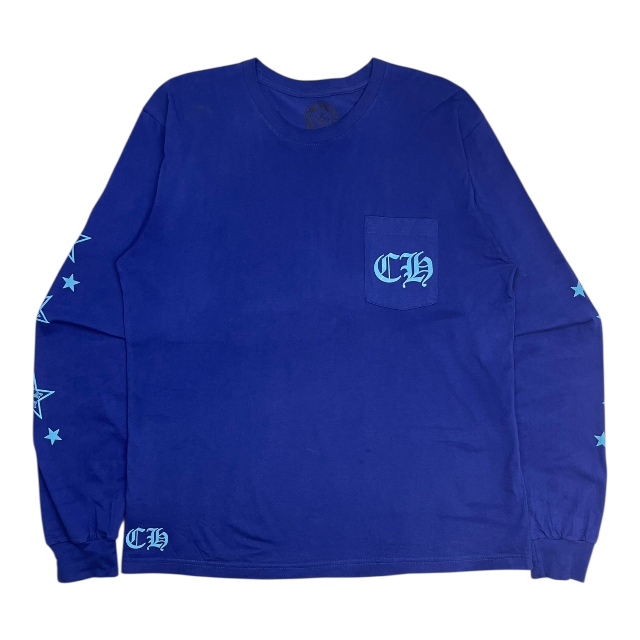 Chrome Hearts Star Longsleeve Shirt Blue